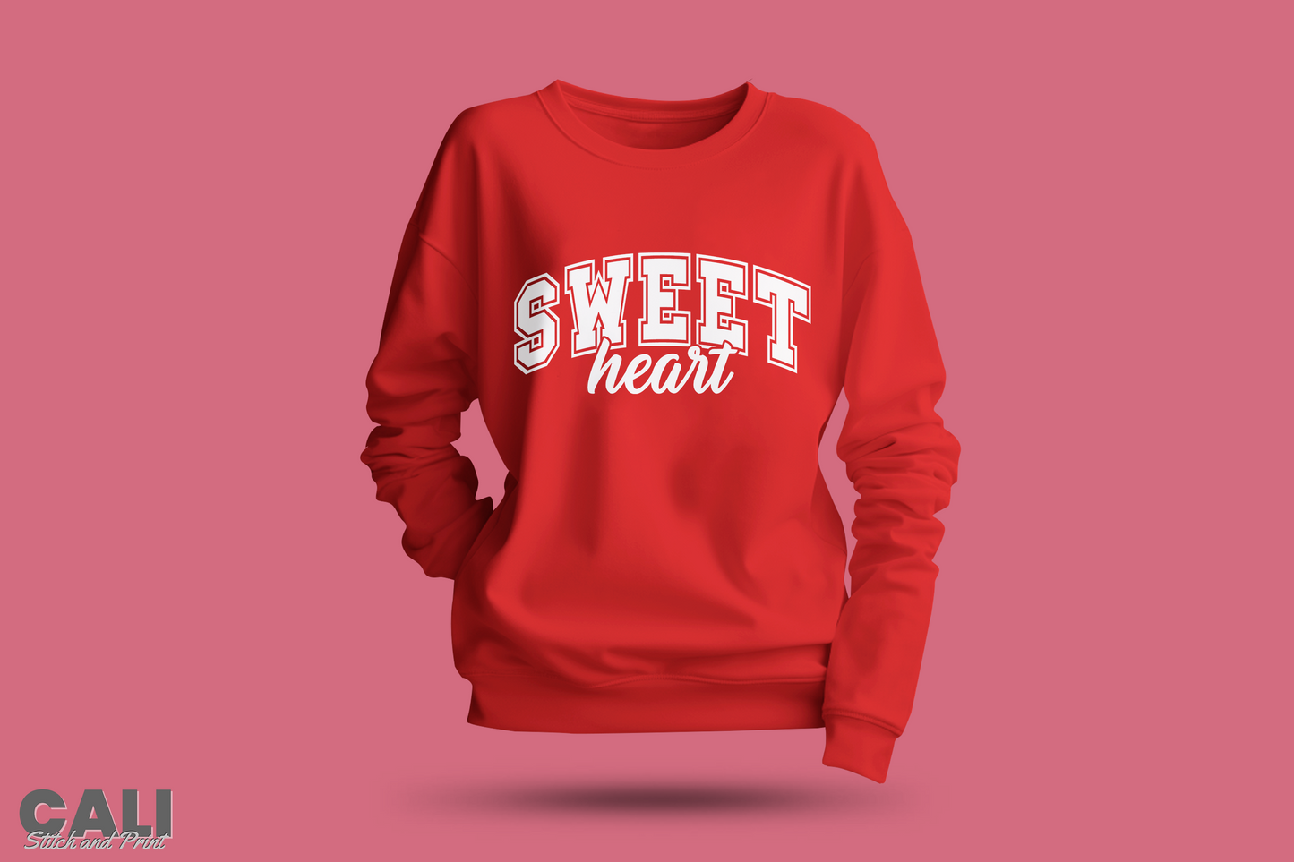 Sweet Heart Valentine Sweatshirt.