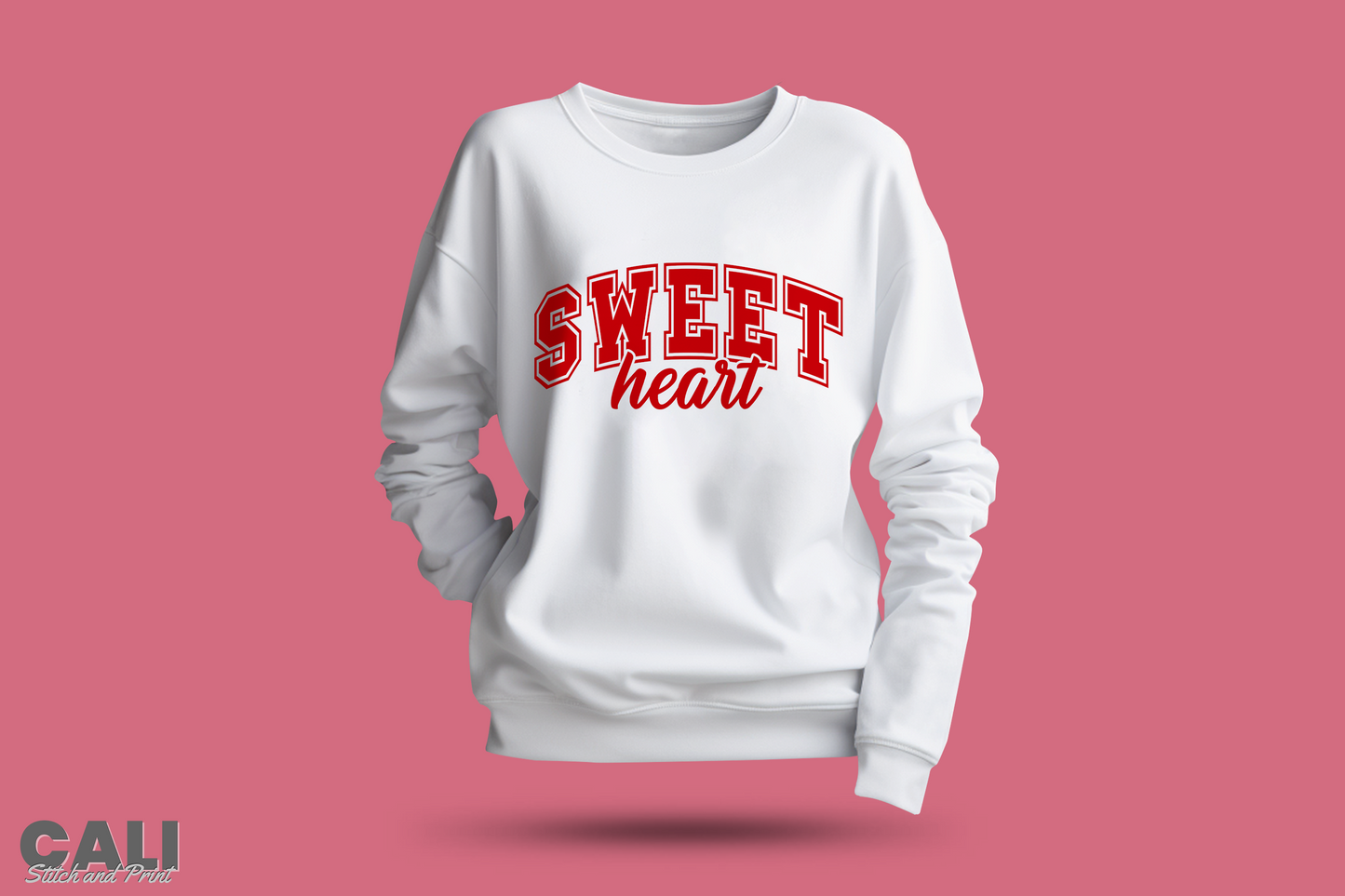 Sweet Heart Valentine Sweatshirt.