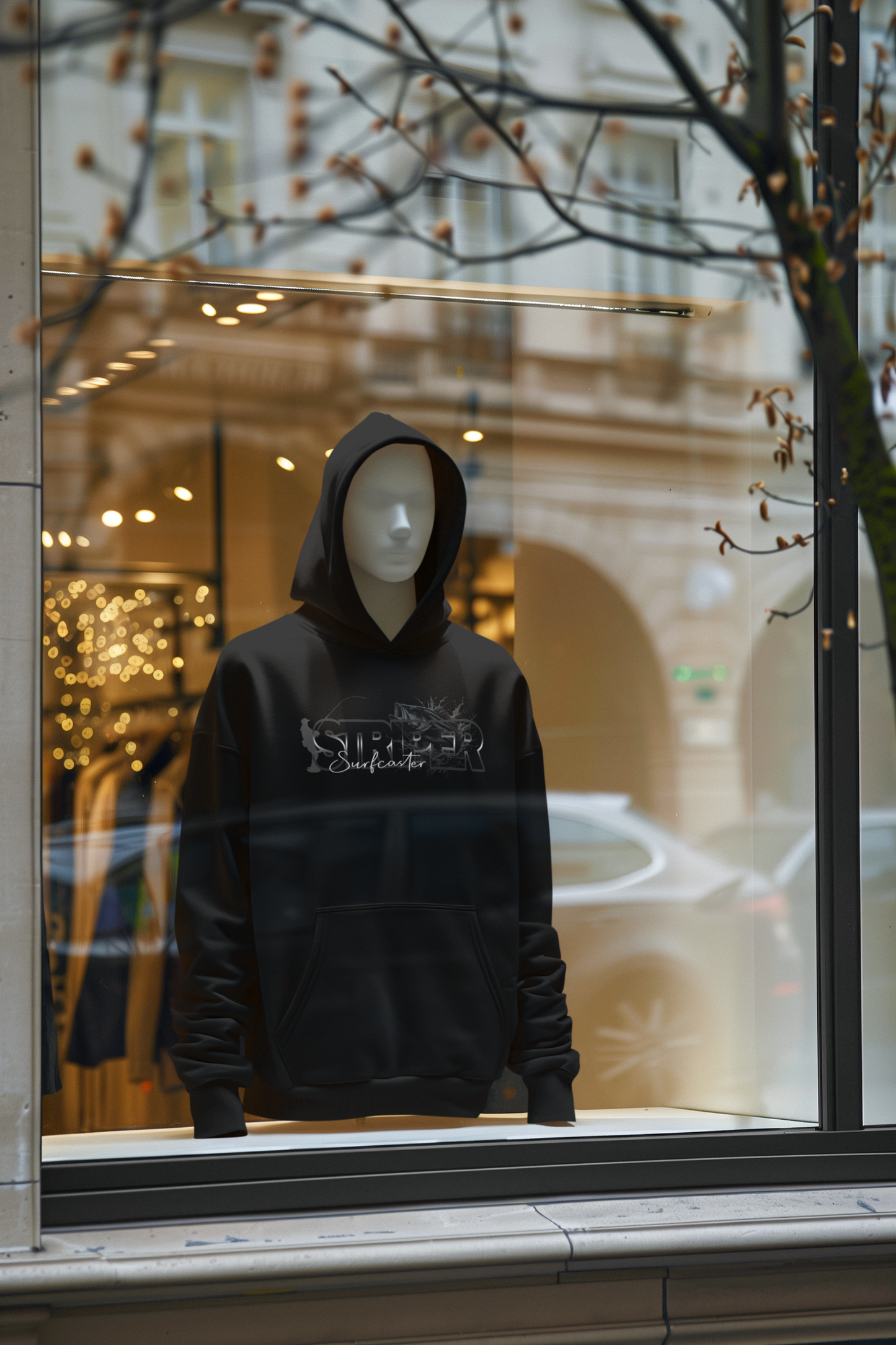 Bay Area Surfcaster’s STRIPER Pullover Hoodie.