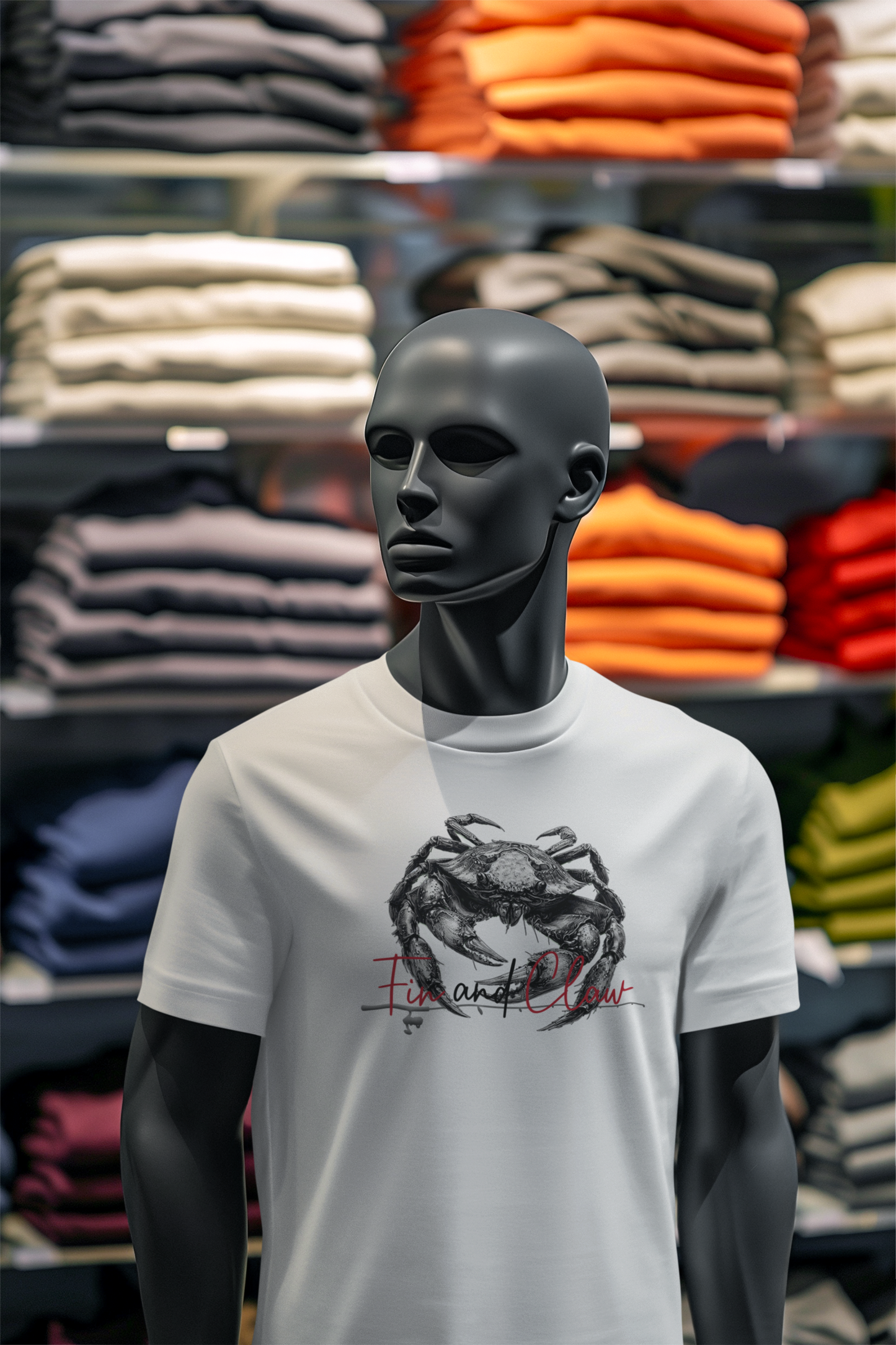 Dungeness Crab T-shirt by Fin and Claw Fishing Co..