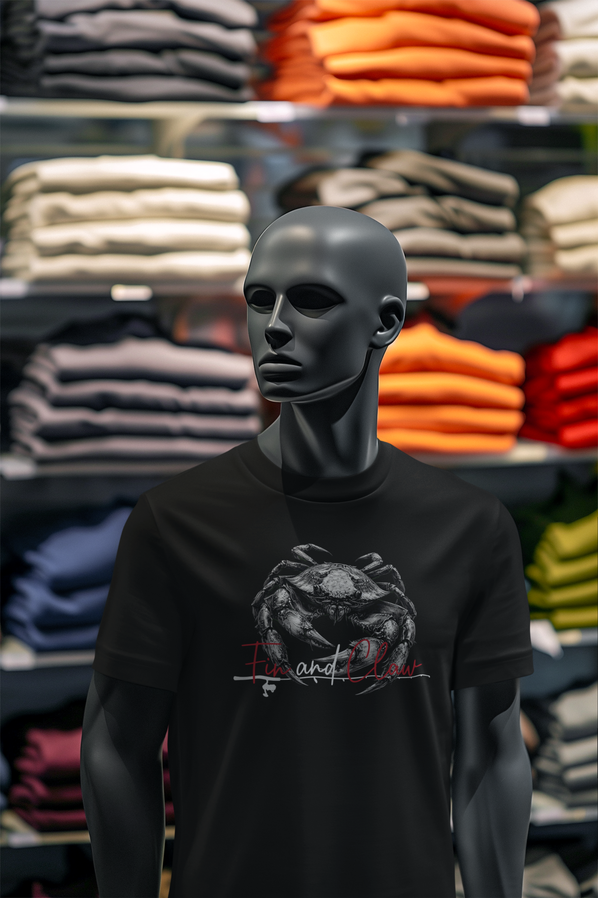 Dungeness Crab T-shirt by Fin and Claw Fishing Co..