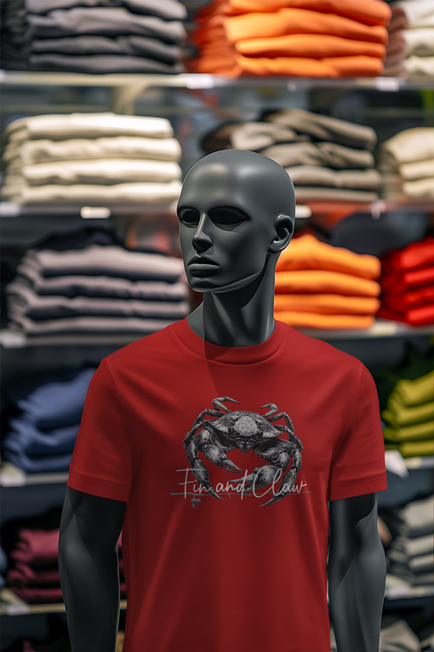 Dungeness Crab T-shirt by Fin and Claw Fishing Co..