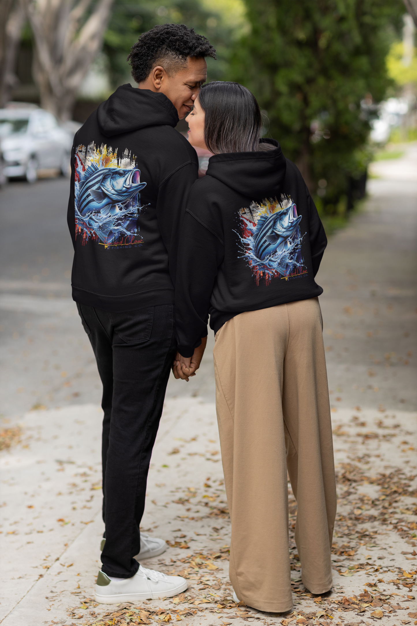 Striper Fin and Claw Fishing Co. Pullover Hoodie