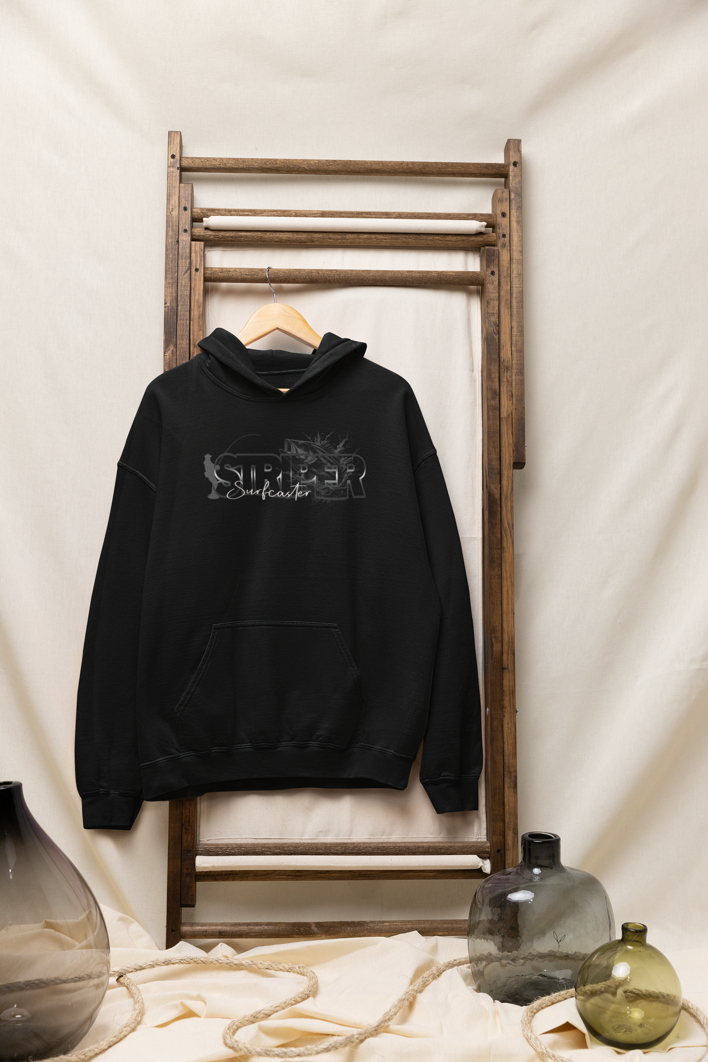 Bay Area Surfcaster’s STRIPER Pullover Hoodie.