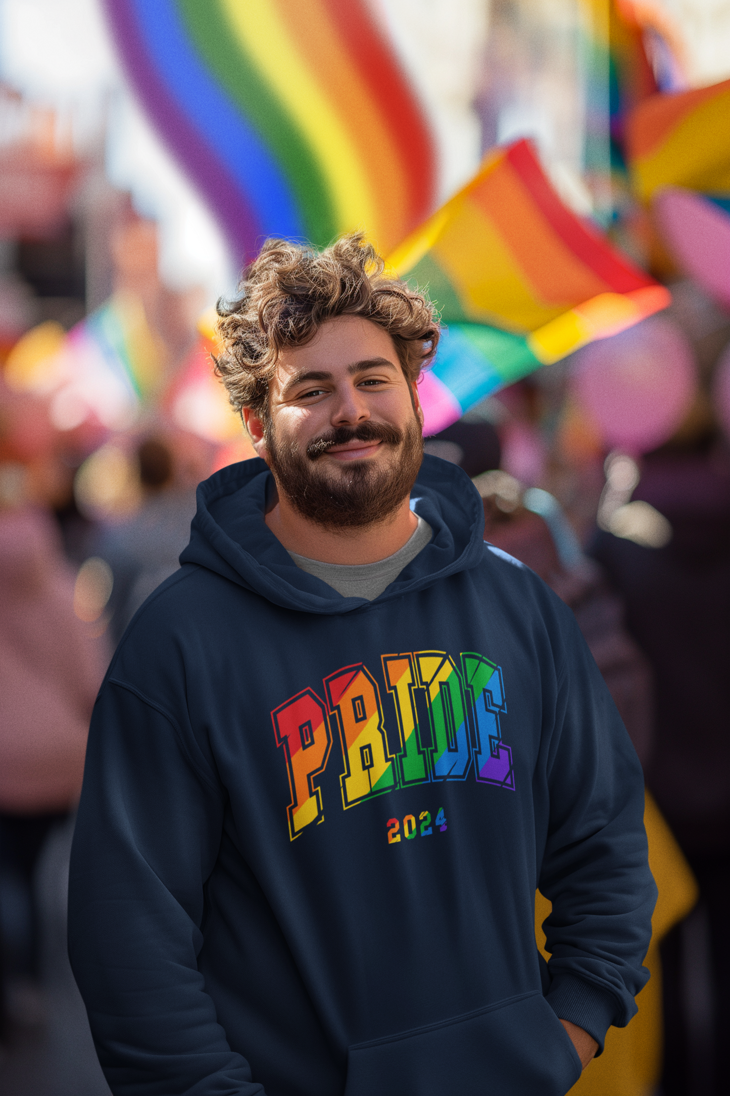 Pride 2024 Pullover Hoodies.