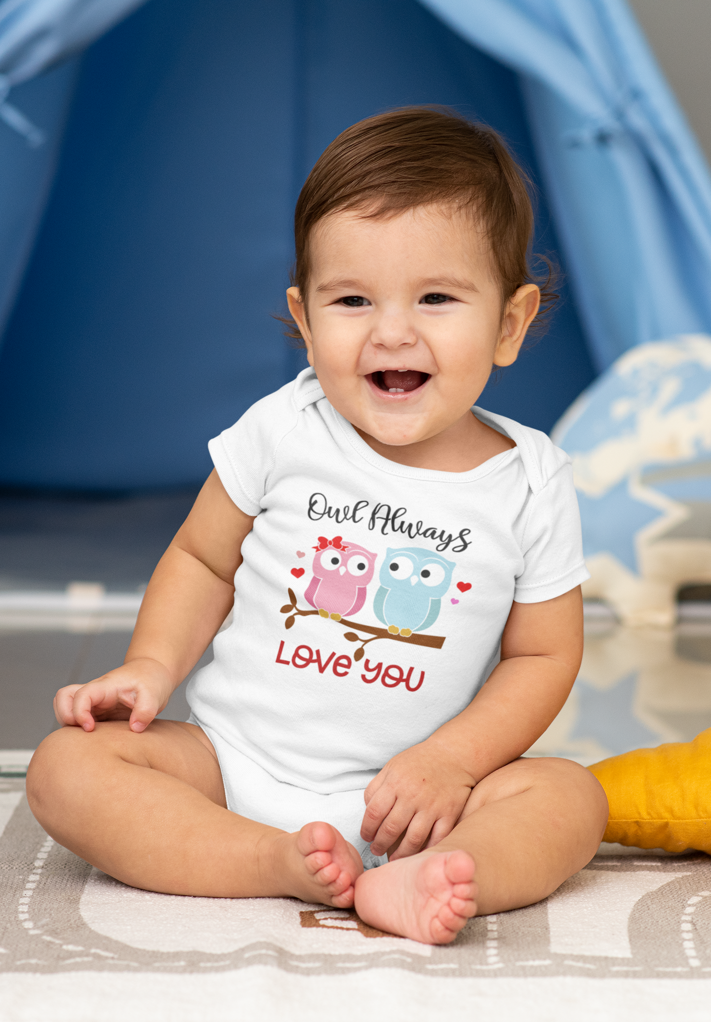 Baby Onesie "Owl Always Love You".