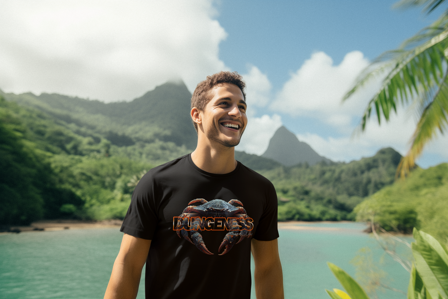 Tribal Dungeness Crab Tee – Summer Collection.