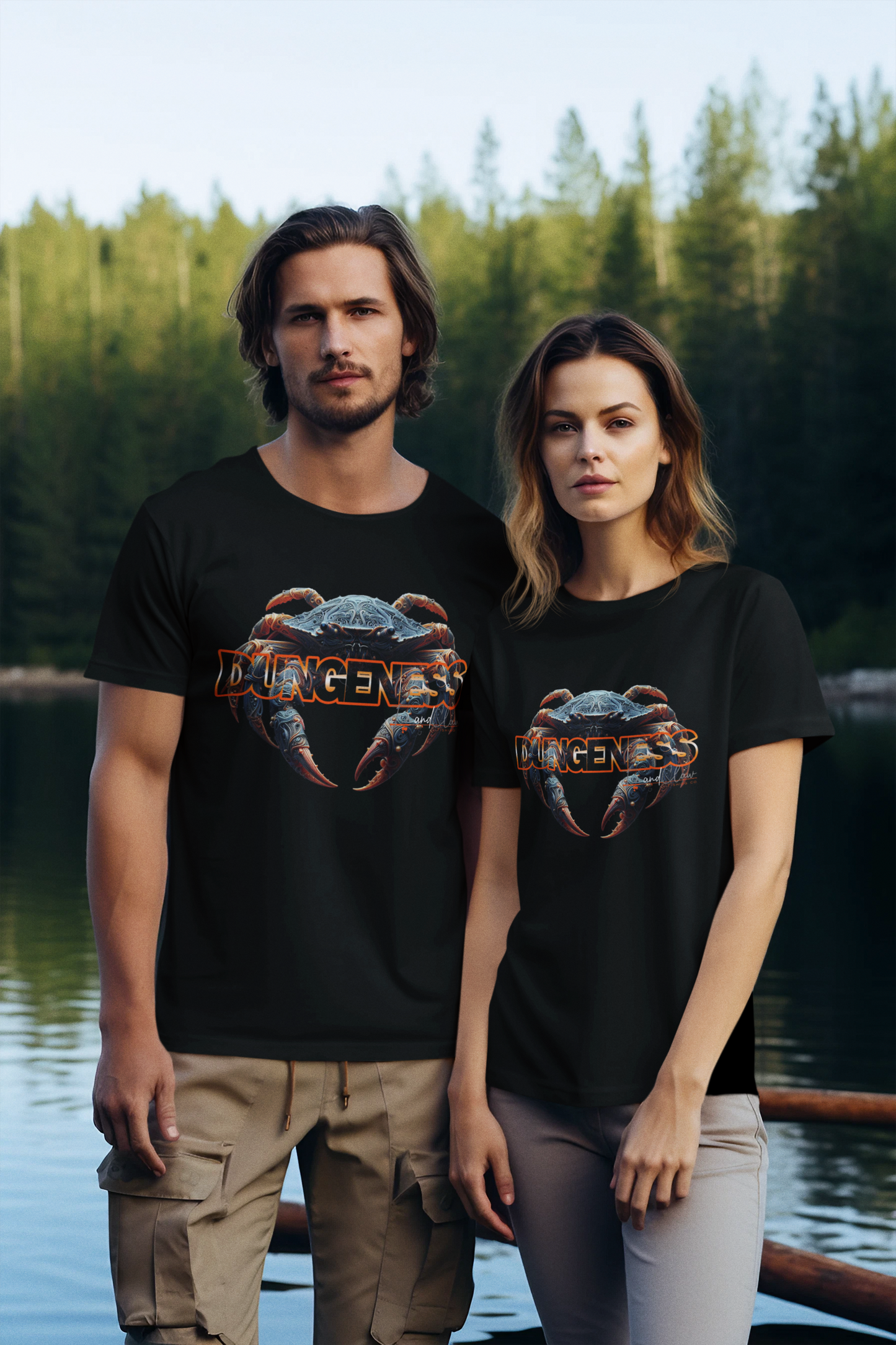 Tribal Dungeness Crab Tee – Summer Collection.