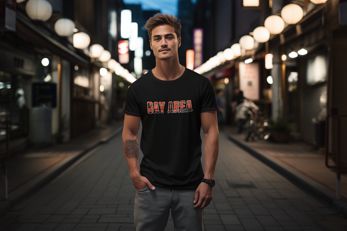 Bay Area Fishing Graphic T-shirt