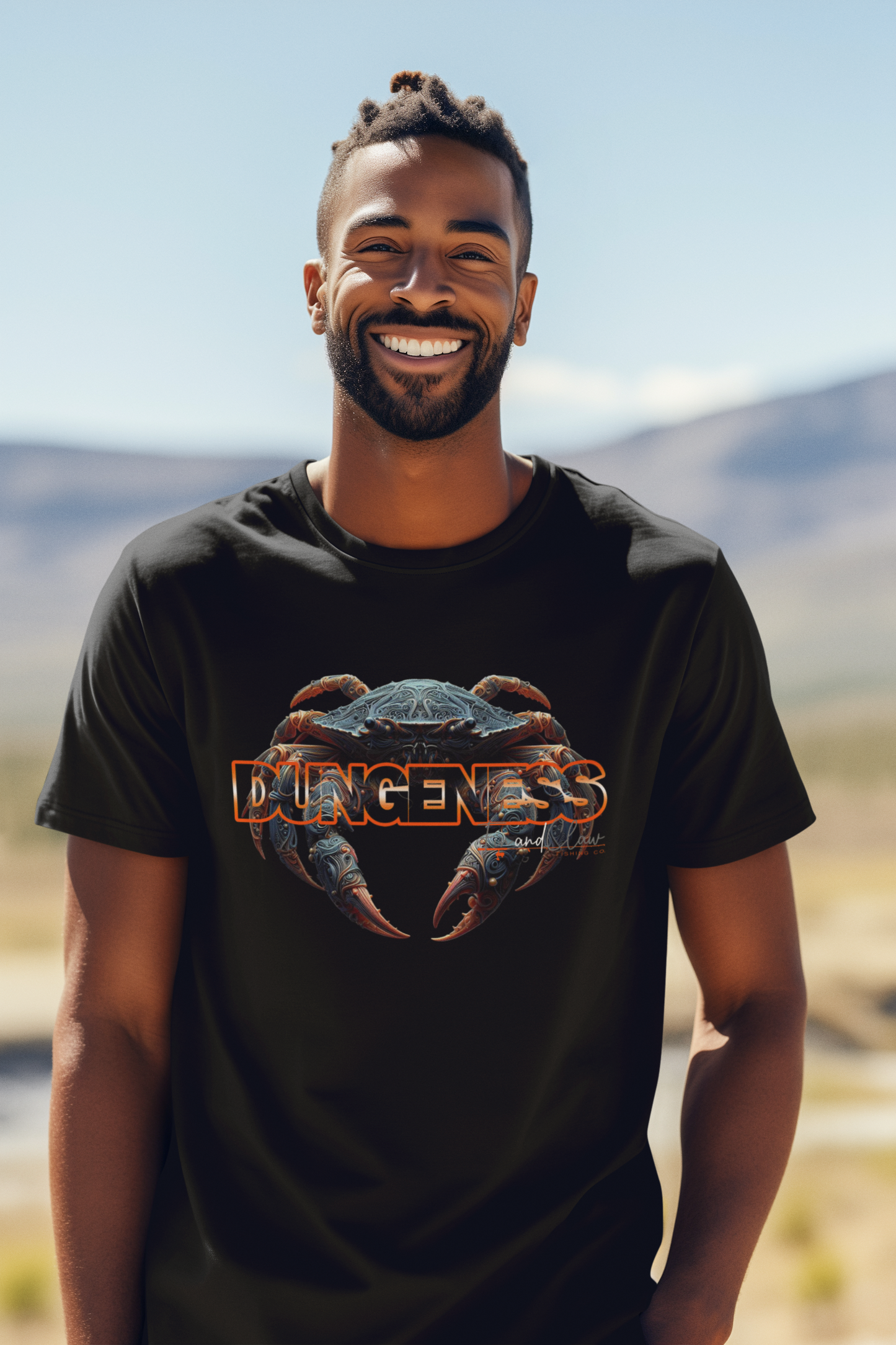 Tribal Dungeness Crab Tee – Summer Collection.