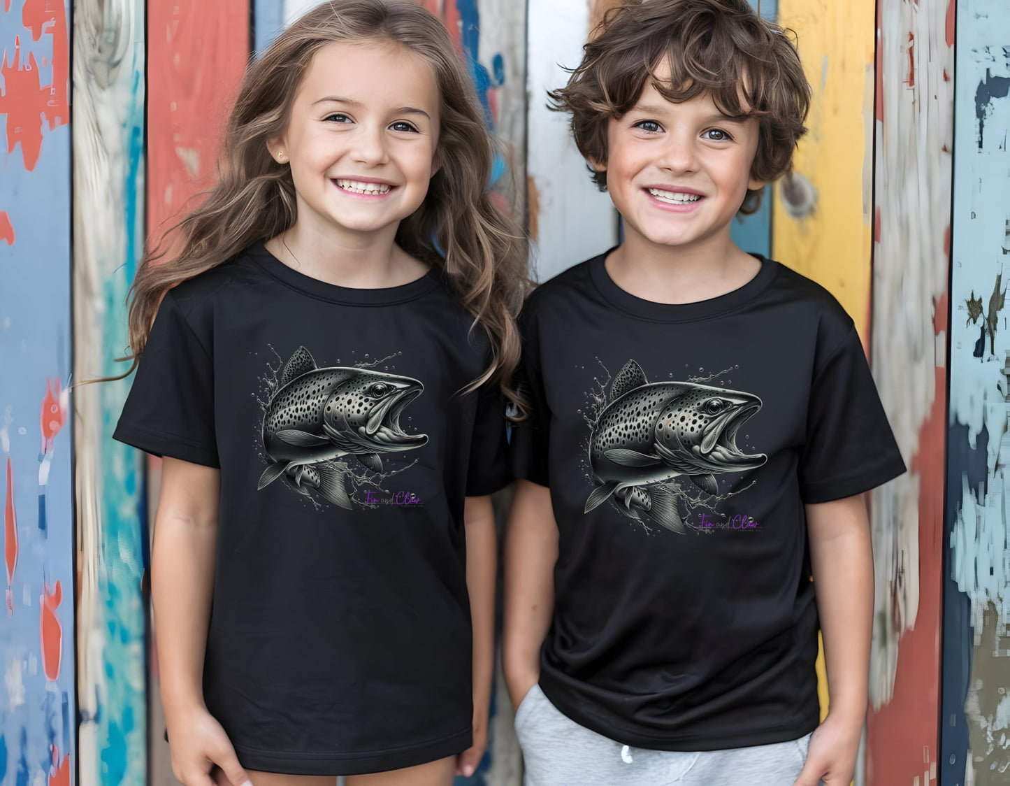 Trout T-Shirt for Big Kids