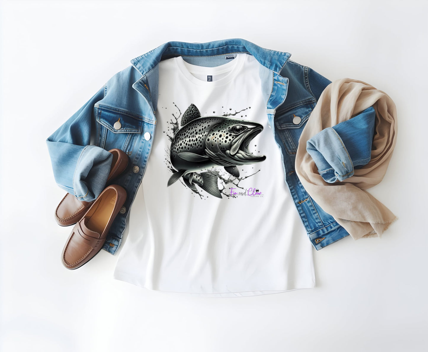 Trout T-Shirt for Big Kids