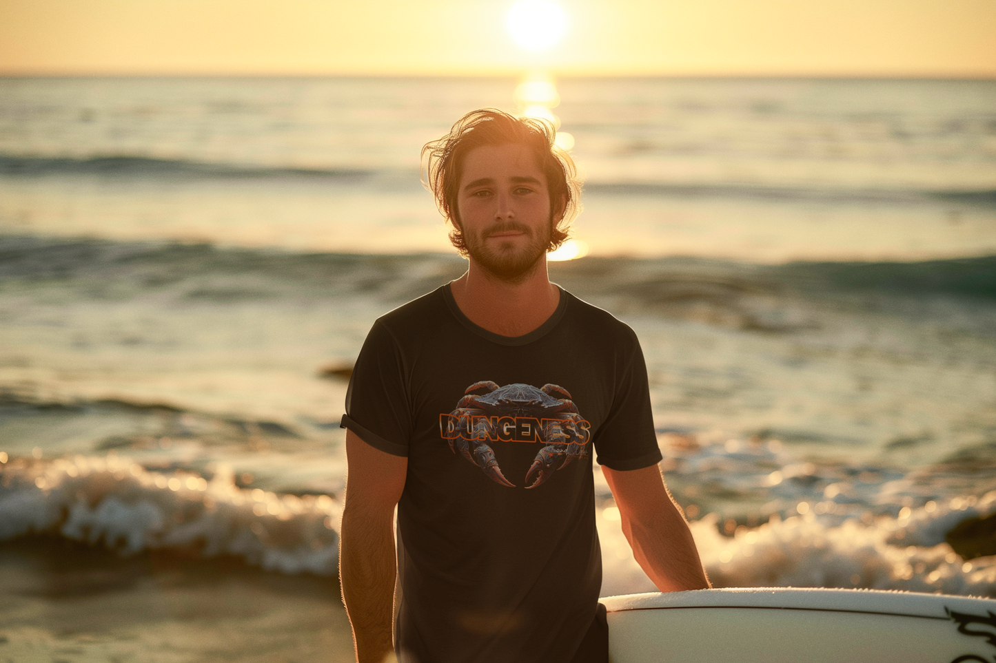 Tribal Dungeness Crab Tee – Summer Collection.