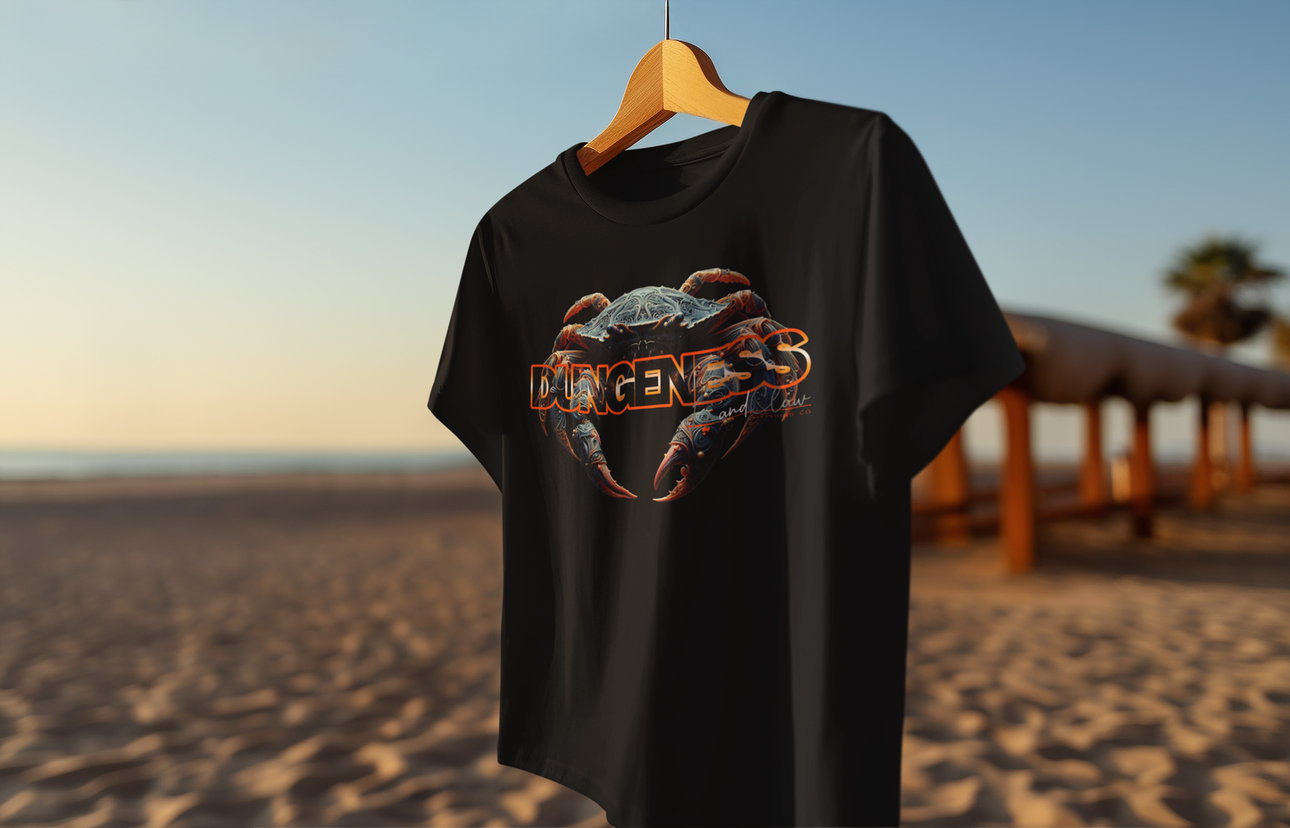Tribal Dungeness Crab Tee – Summer Collection.