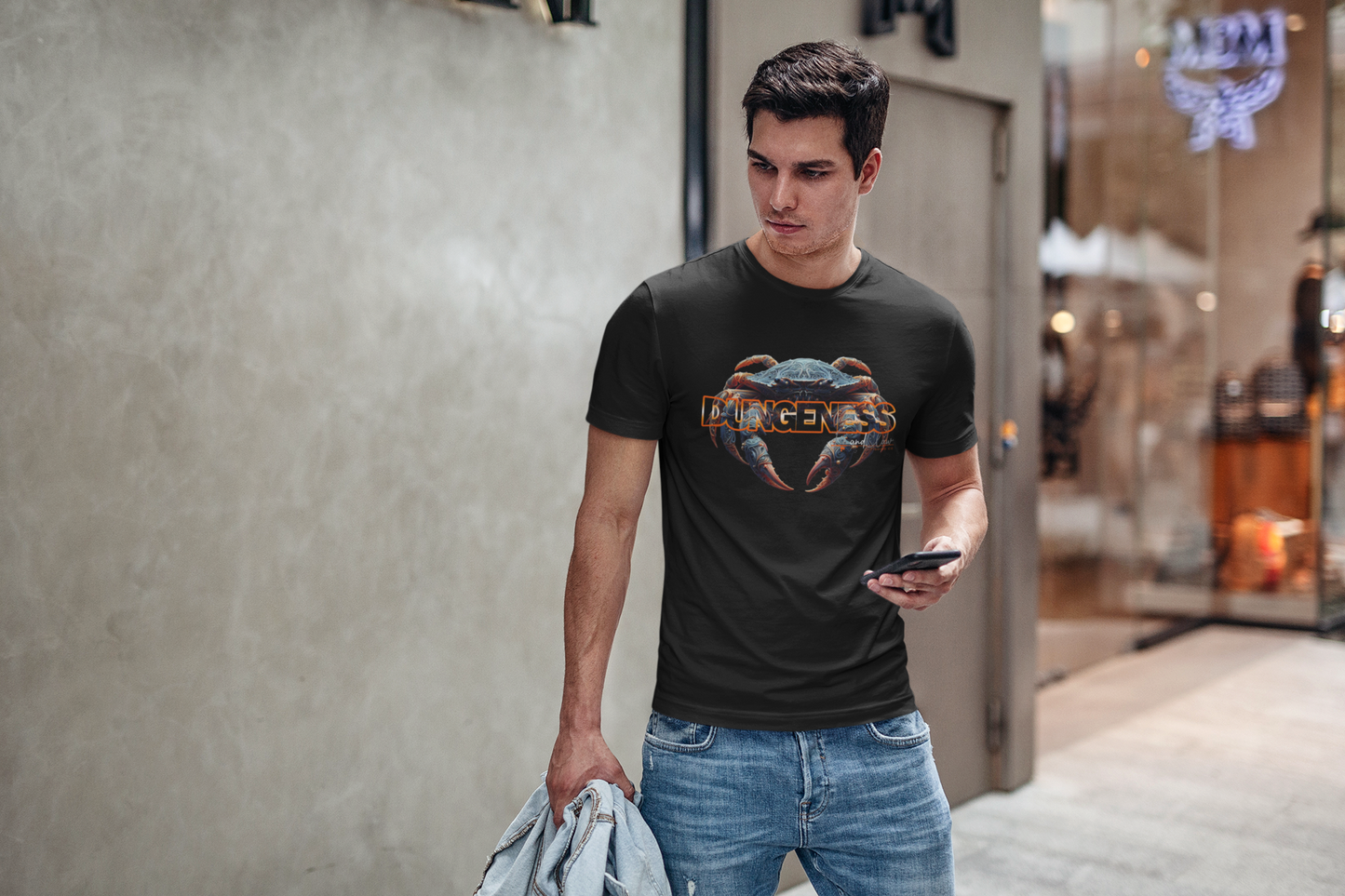 Tribal Dungeness Crab Tee – Summer Collection.