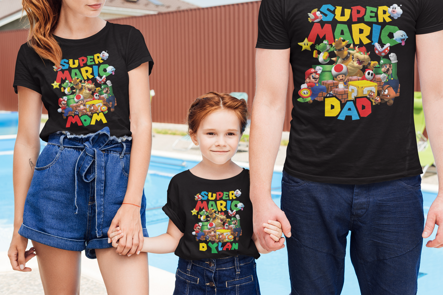 Personalized Super Mario Bros. Birthday Shirt