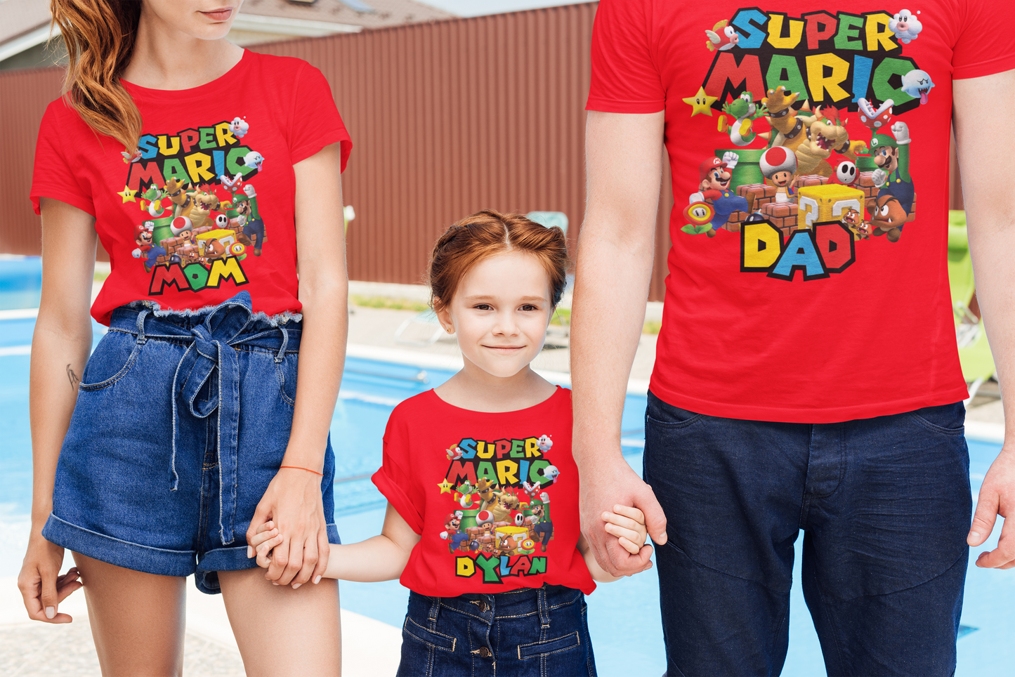 Personalized Super Mario Bros. Birthday Shirt