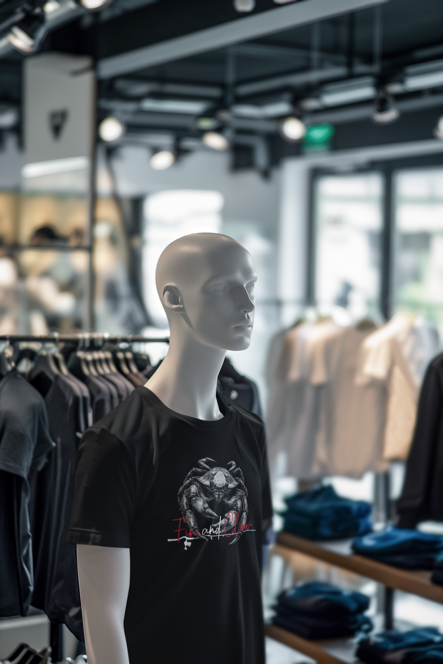 Dungeness Crab T-shirt by Fin and Claw Fishing Co..