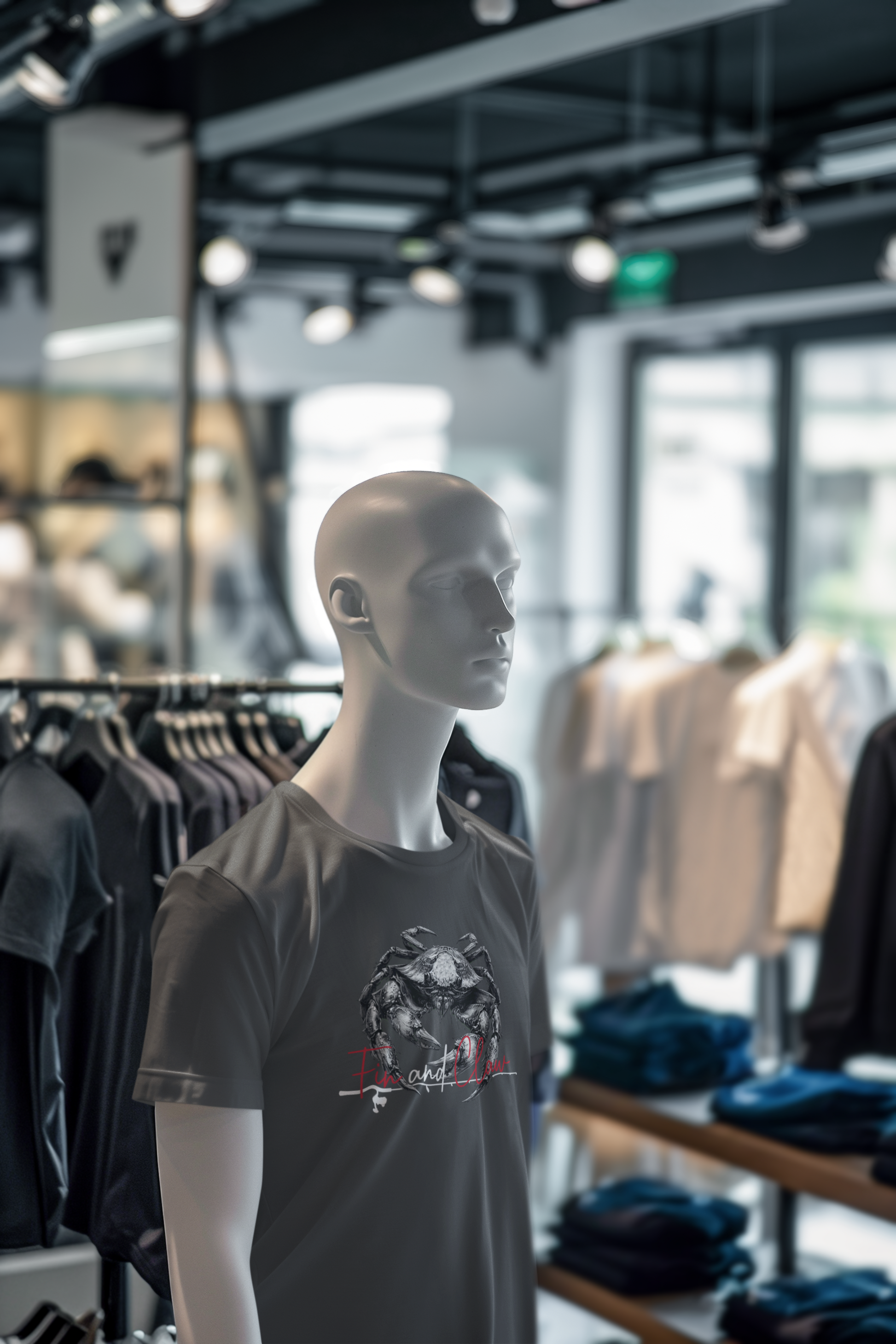 Dungeness Crab T-shirt by Fin and Claw Fishing Co..