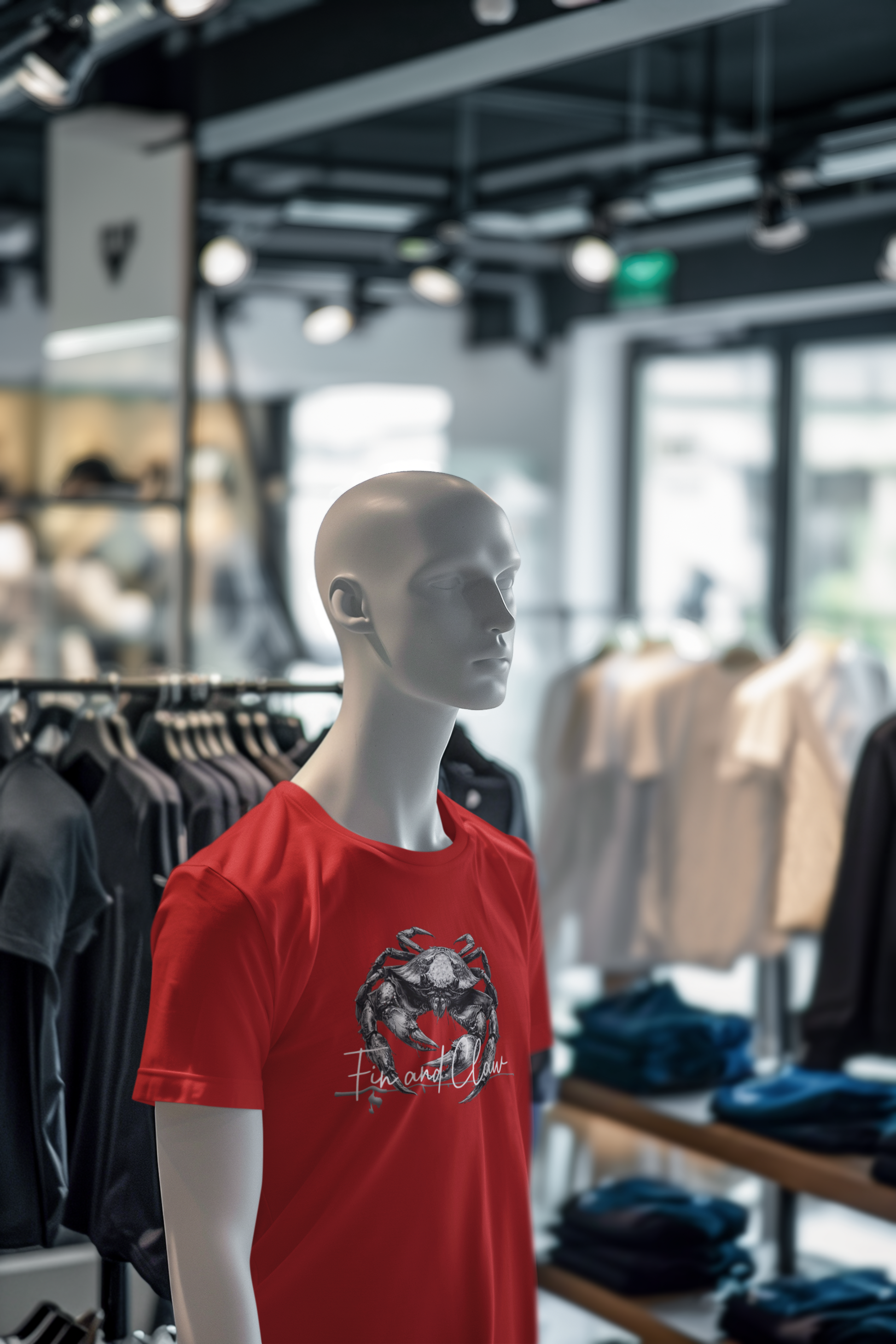 Dungeness Crab T-shirt by Fin and Claw Fishing Co..