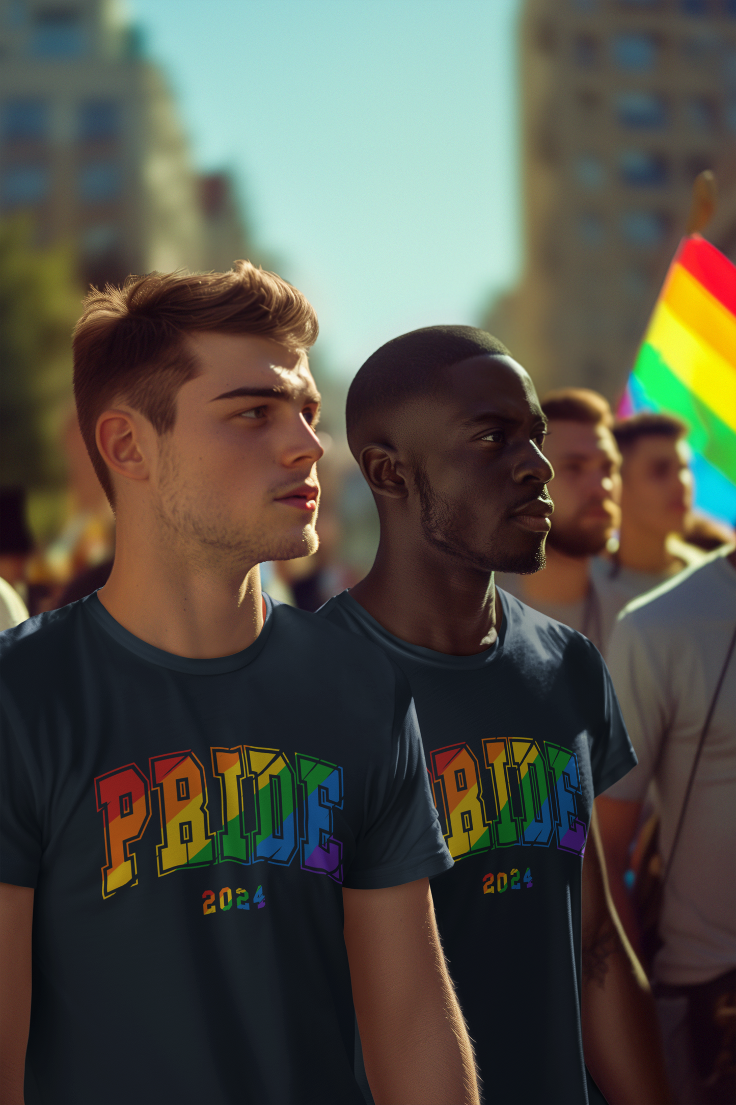 Pride 2024 Short Sleeves T-shirts.