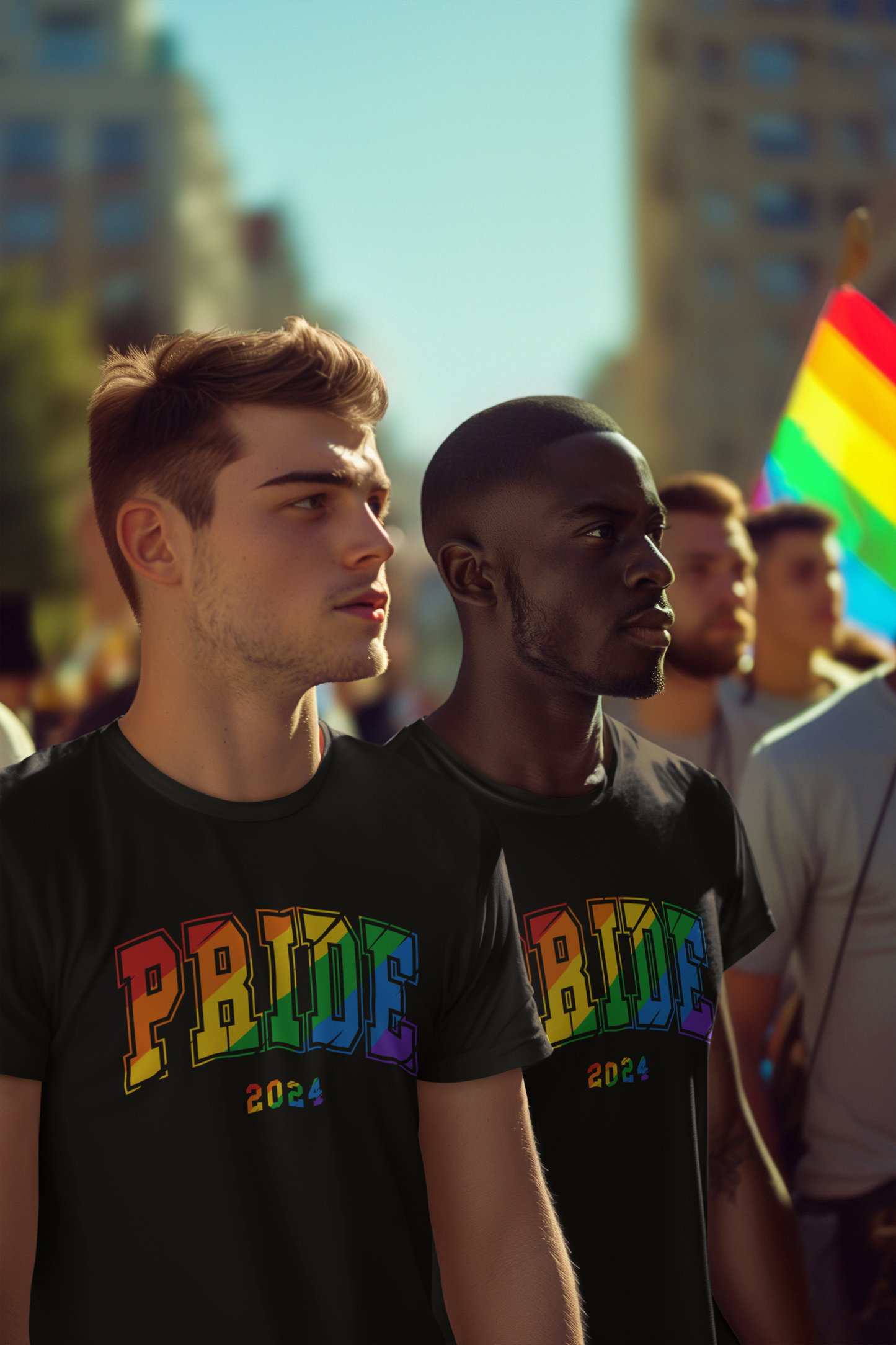 Pride 2024 Short Sleeves T-shirts.