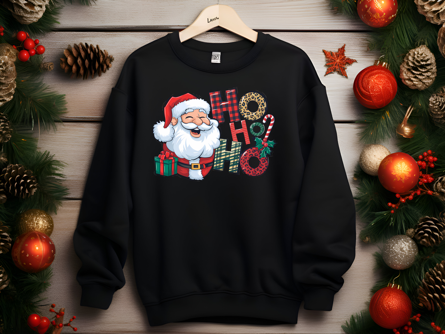 Get Festive with Our Santa "Ho Ho Ho" Sweatshirt