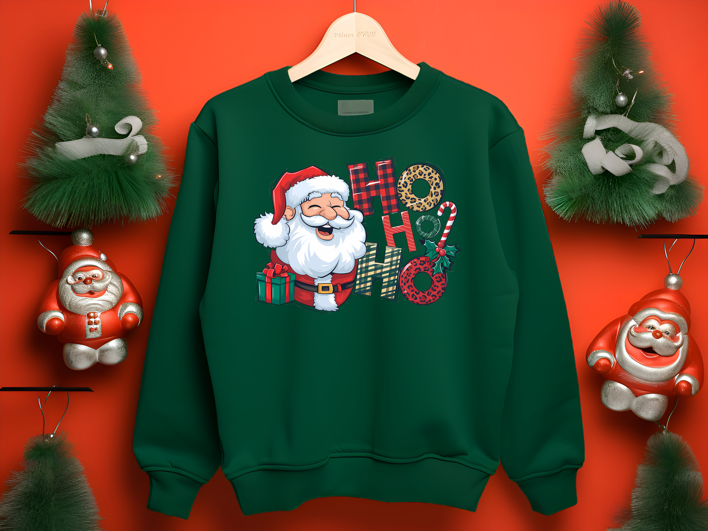 Get Festive with Our Santa "Ho Ho Ho" Sweatshirt