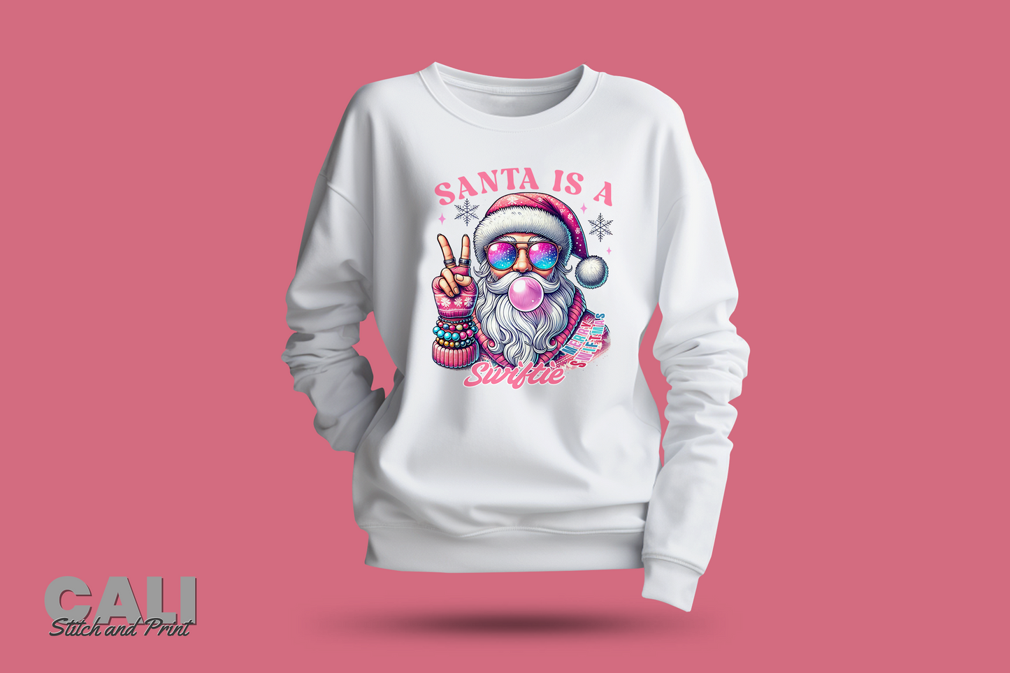 "Swiftie Santa" Sweater – Festive Fun for Every Swiftie