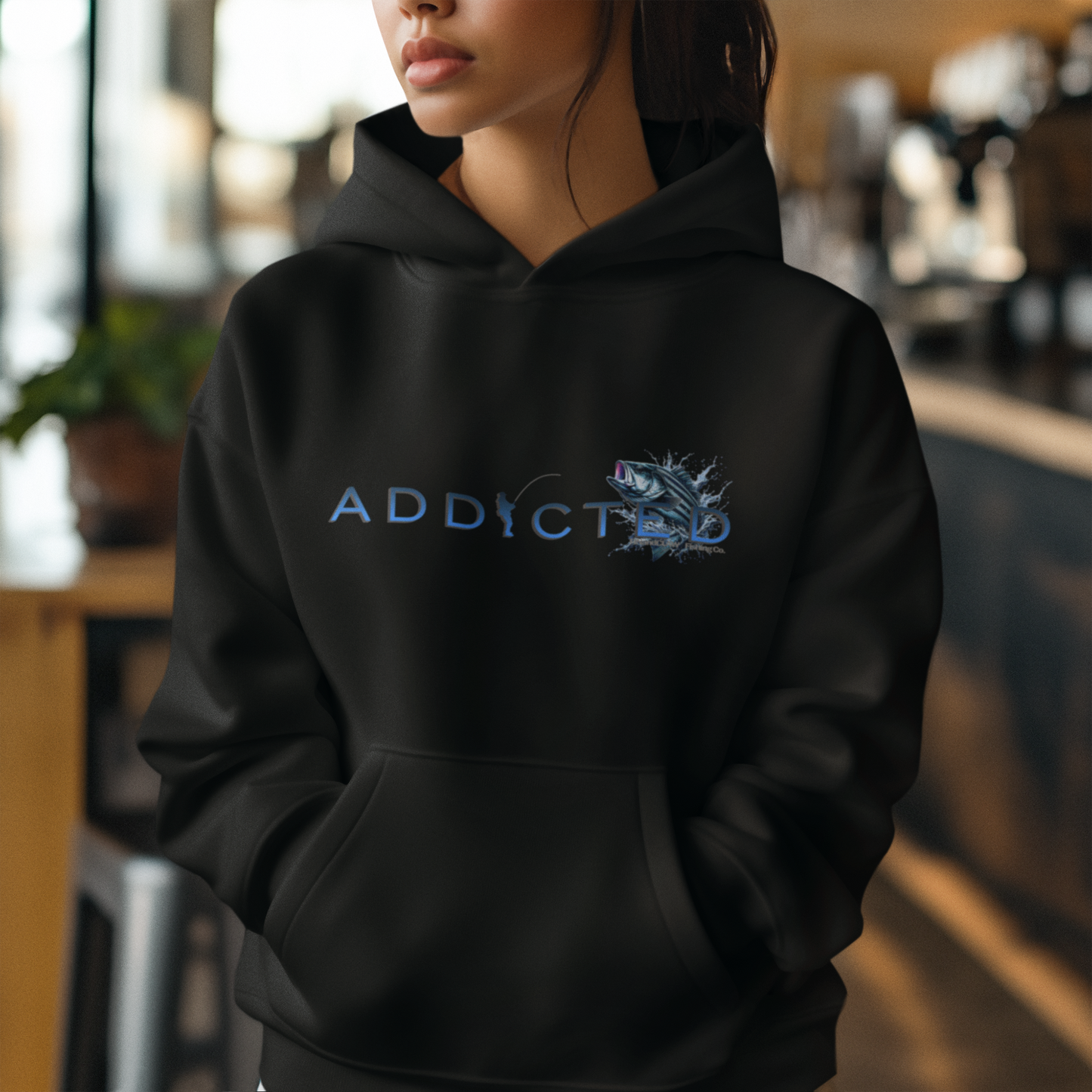 Striped Bass Pullover Hoodie