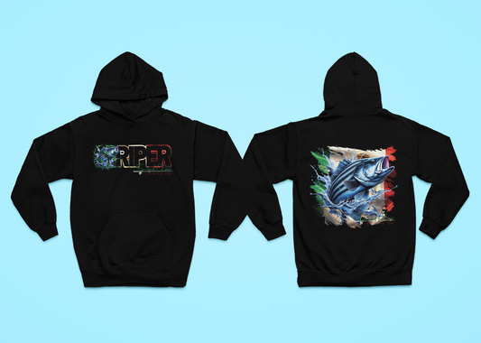 Striper Season Vida Fin and Claw Fishing Co. Pullover Hoodie