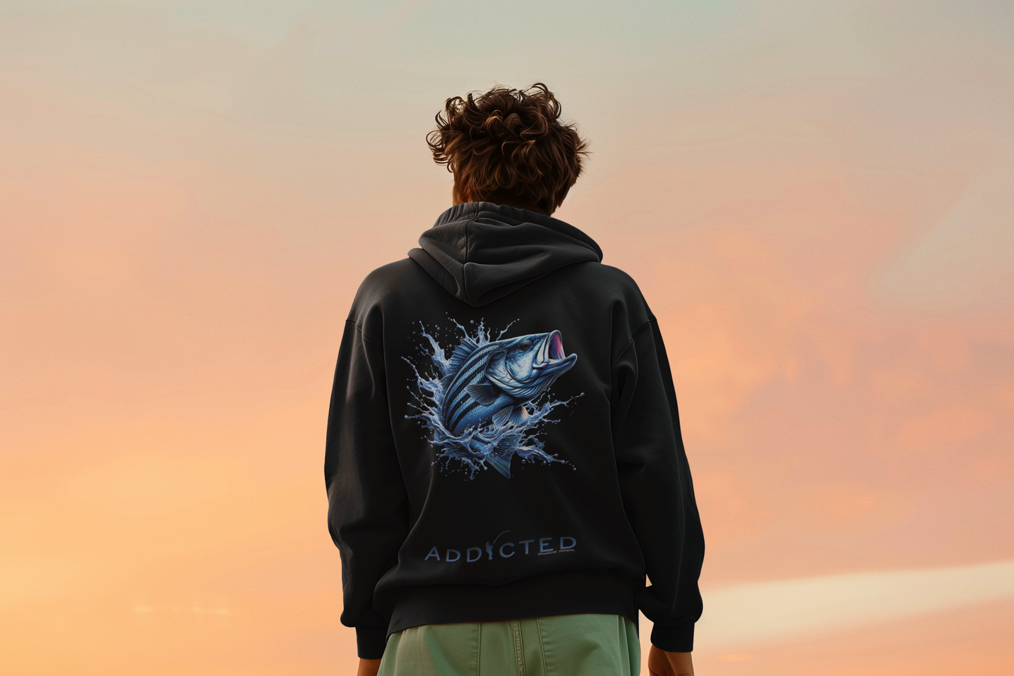 Striped Bass Pullover Hoodie