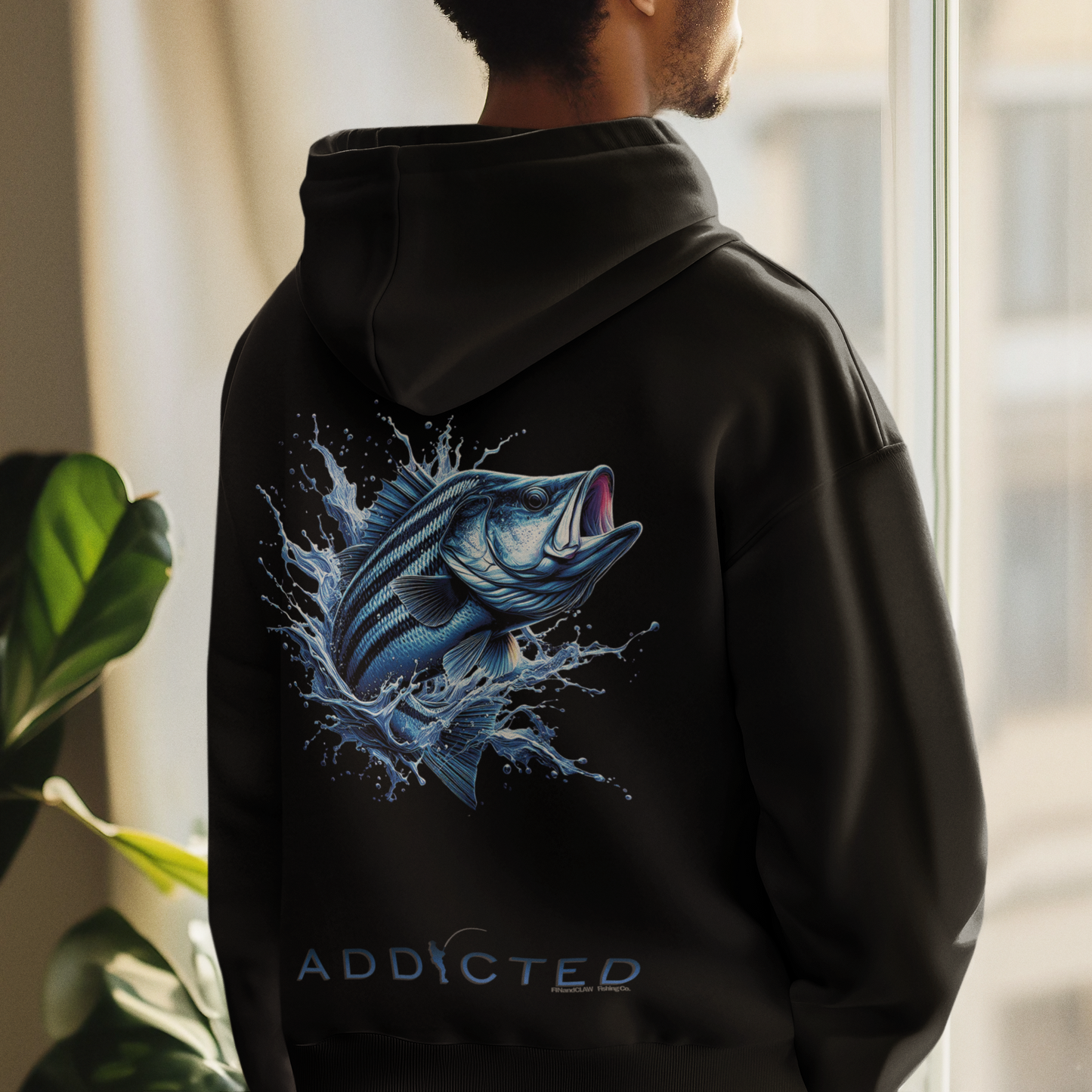 Striped Bass Pullover Hoodie