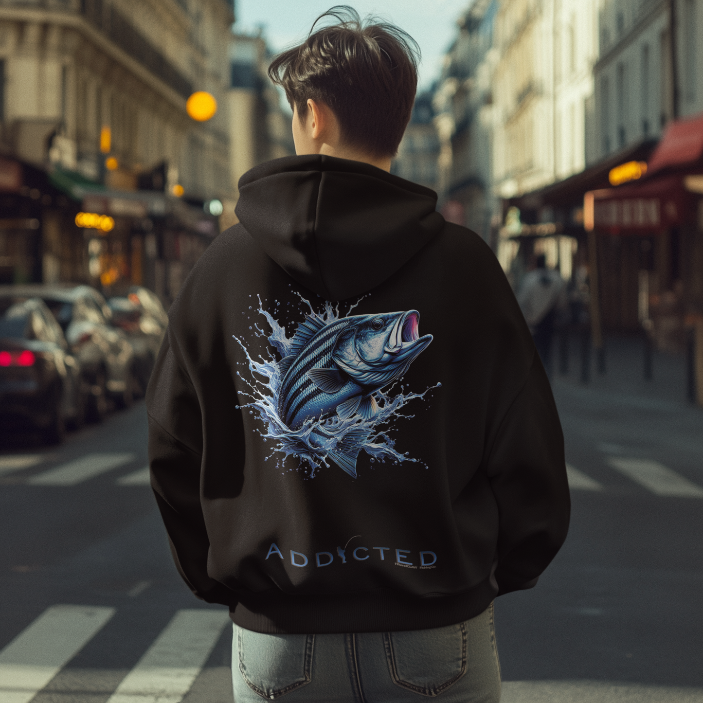 Striped Bass Pullover Hoodie