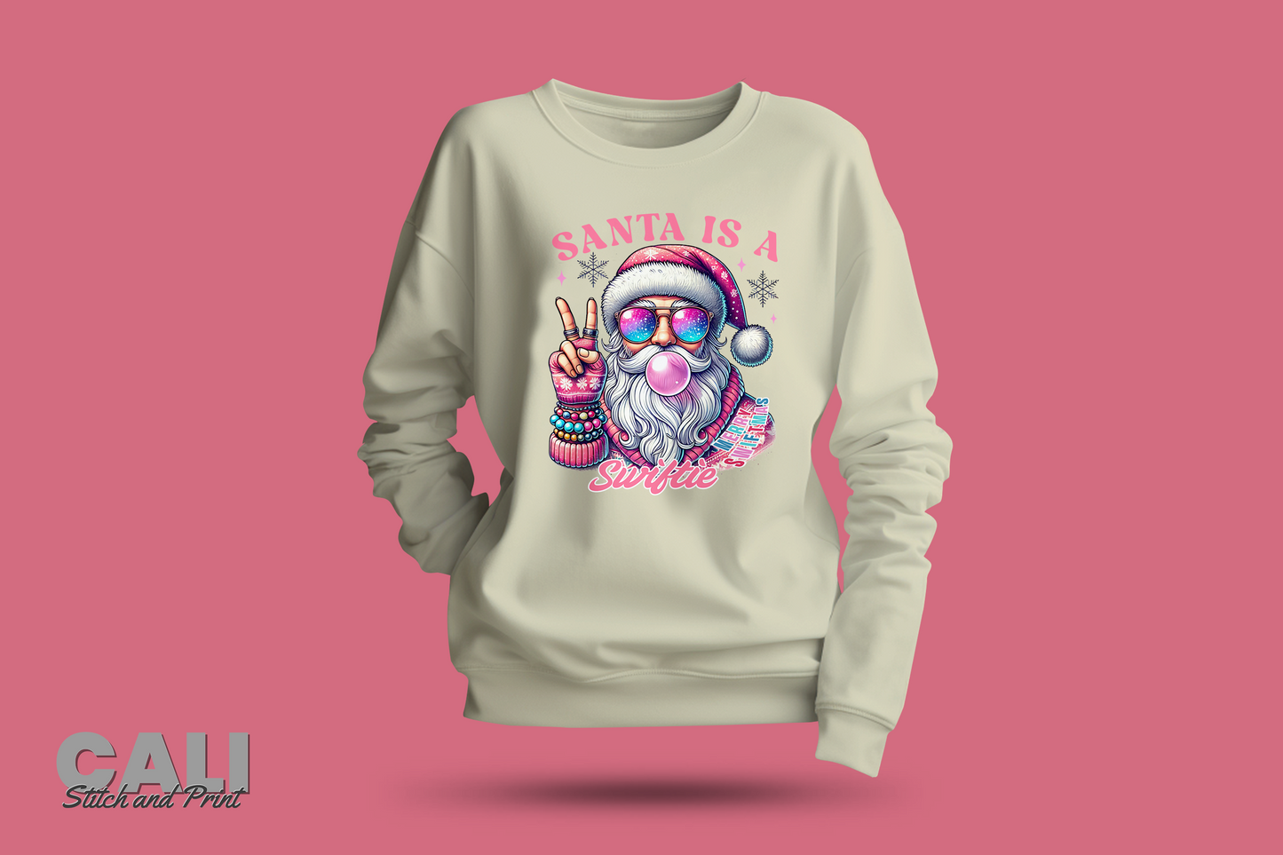 "Swiftie Santa" Sweater – Festive Fun for Every Swiftie