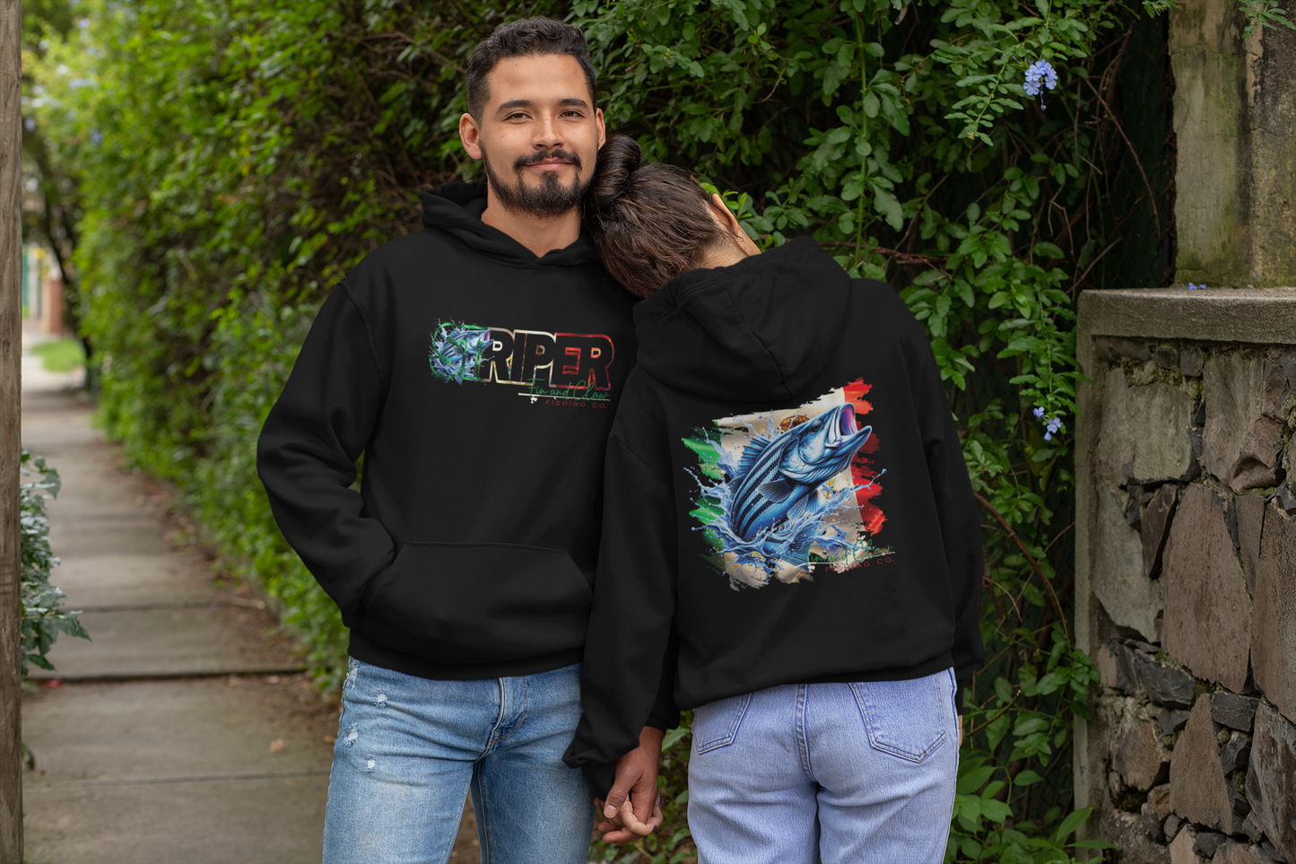 Striper Season Vida Fin and Claw Fishing Co. Pullover Hoodie