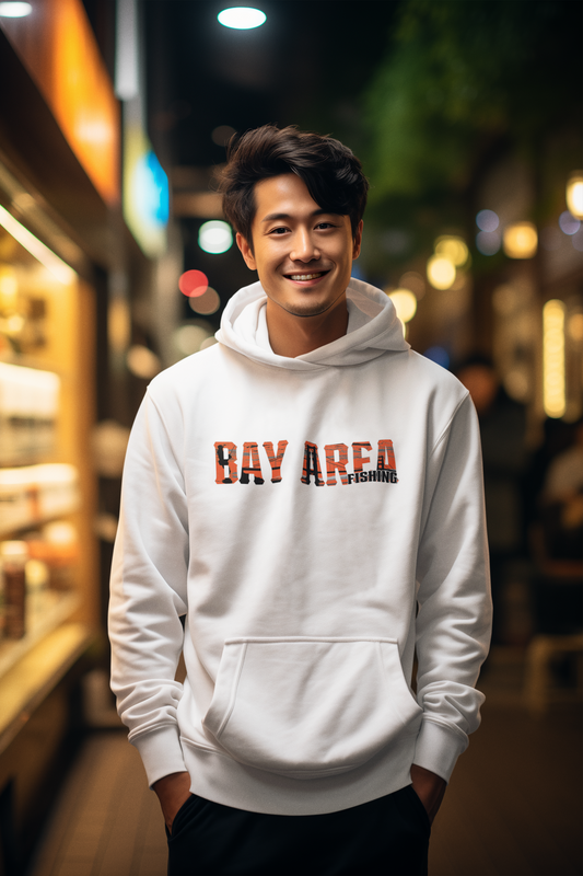 Bay Area - Inspired Graphic Fishing Pullover Hoodie