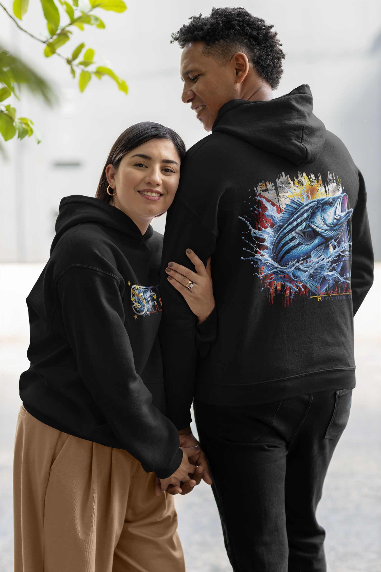 Striper Fin and Claw Fishing Co. Pullover Hoodie
