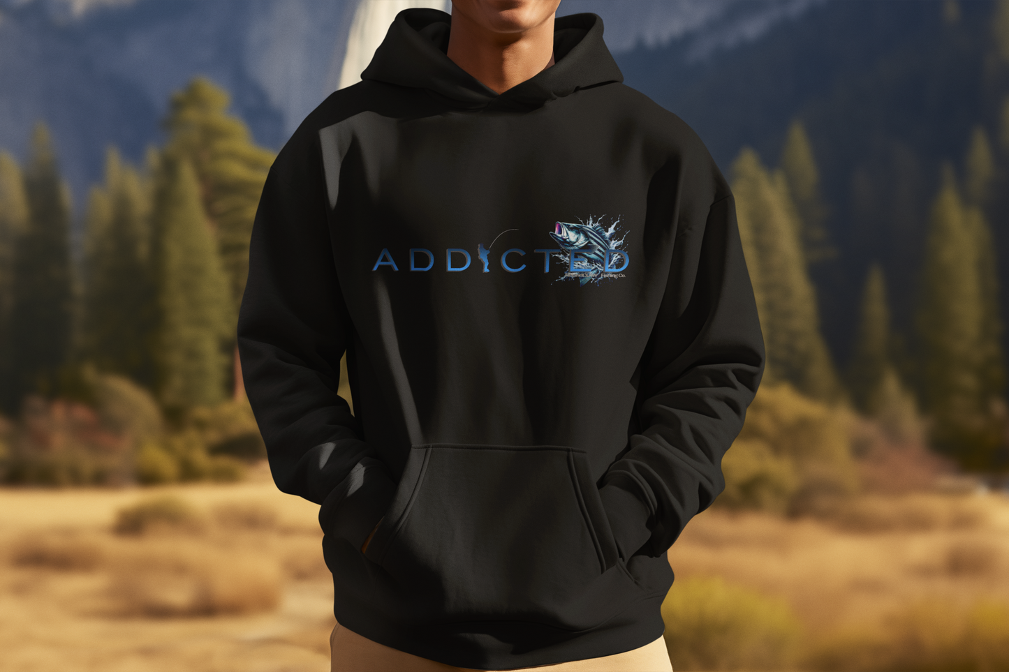 Striped Bass Pullover Hoodie