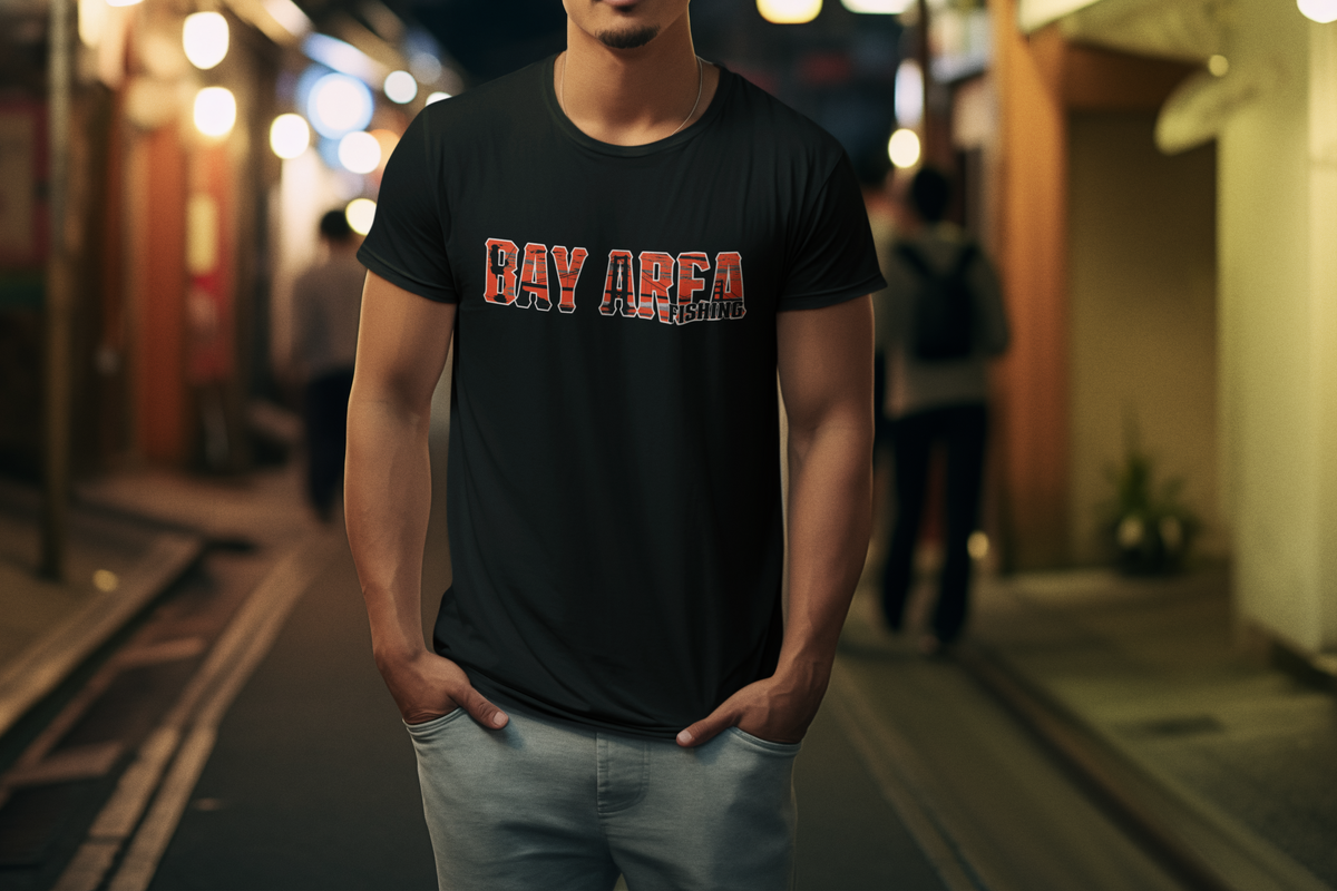 Bay Area Fishing Graphic T-shirt