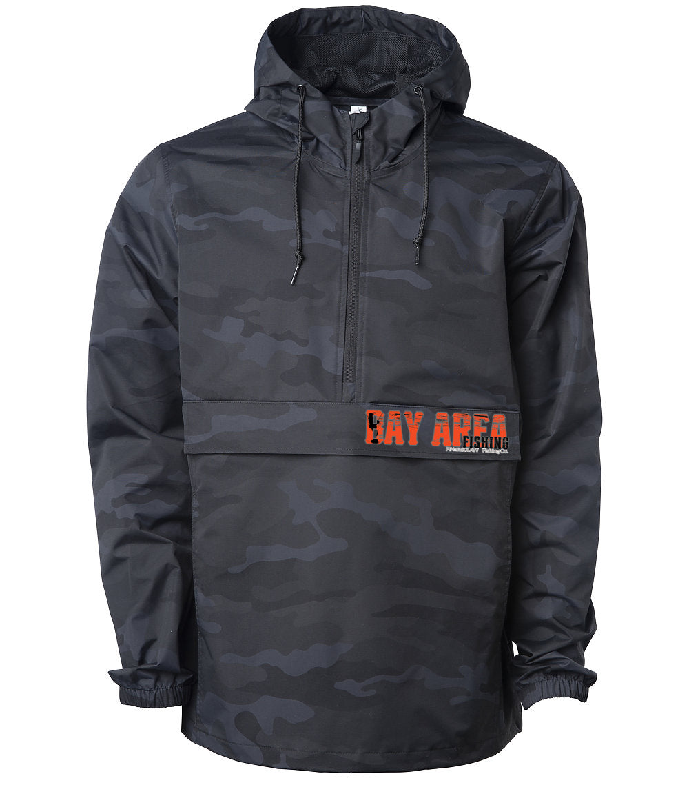 Bay Area Fishing Camo Anorak Windbreaker