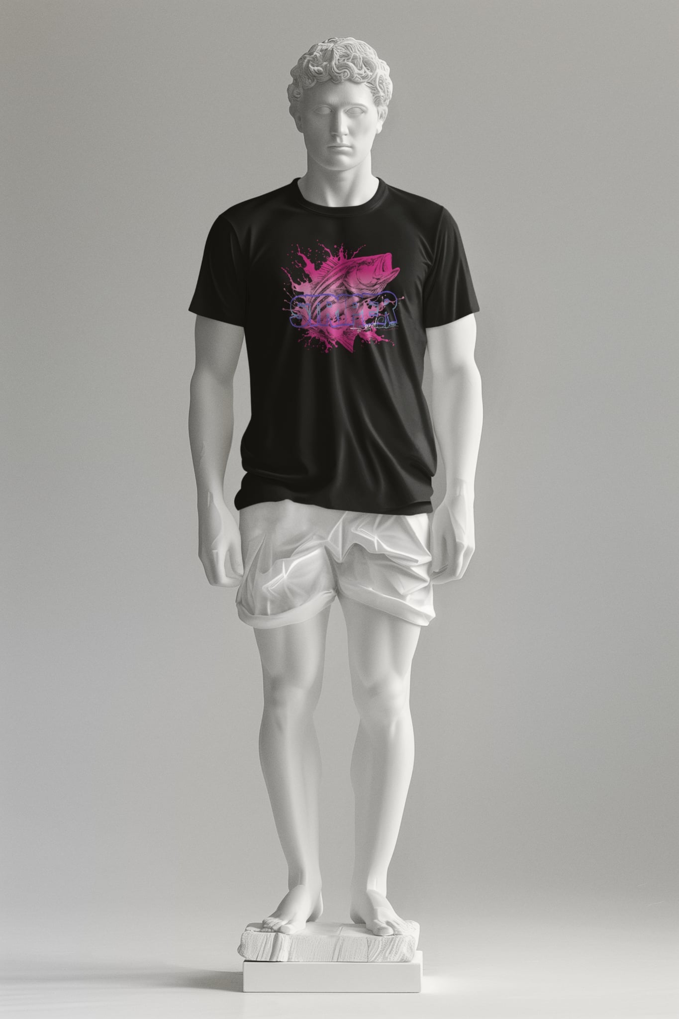 Pink Line Edition Striped Bass T-Shirt