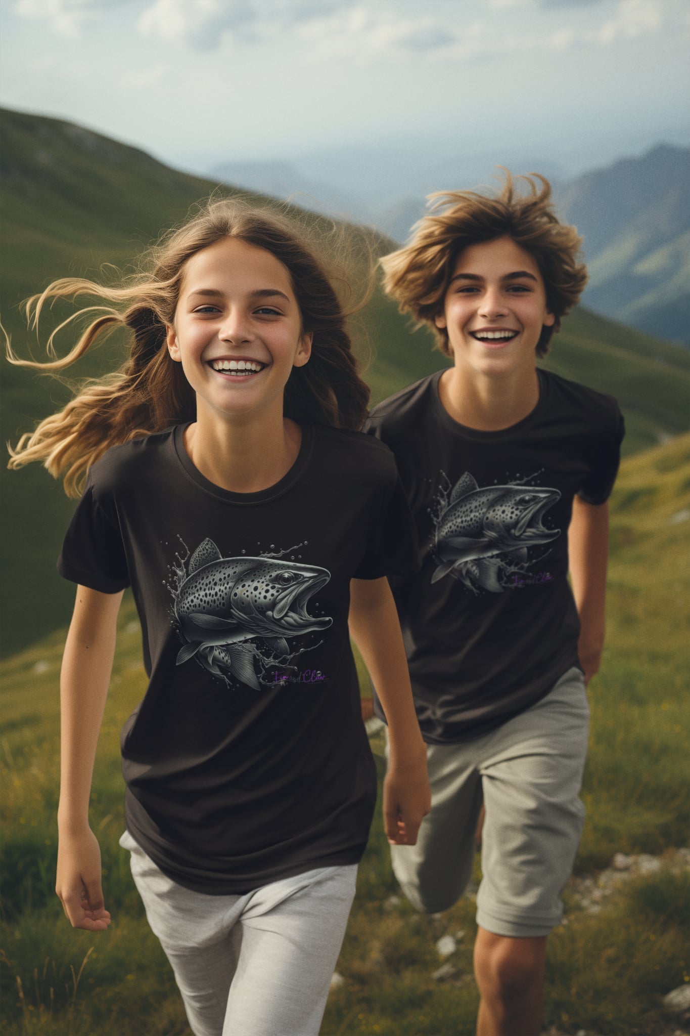 Trout T-Shirt for Big Kids