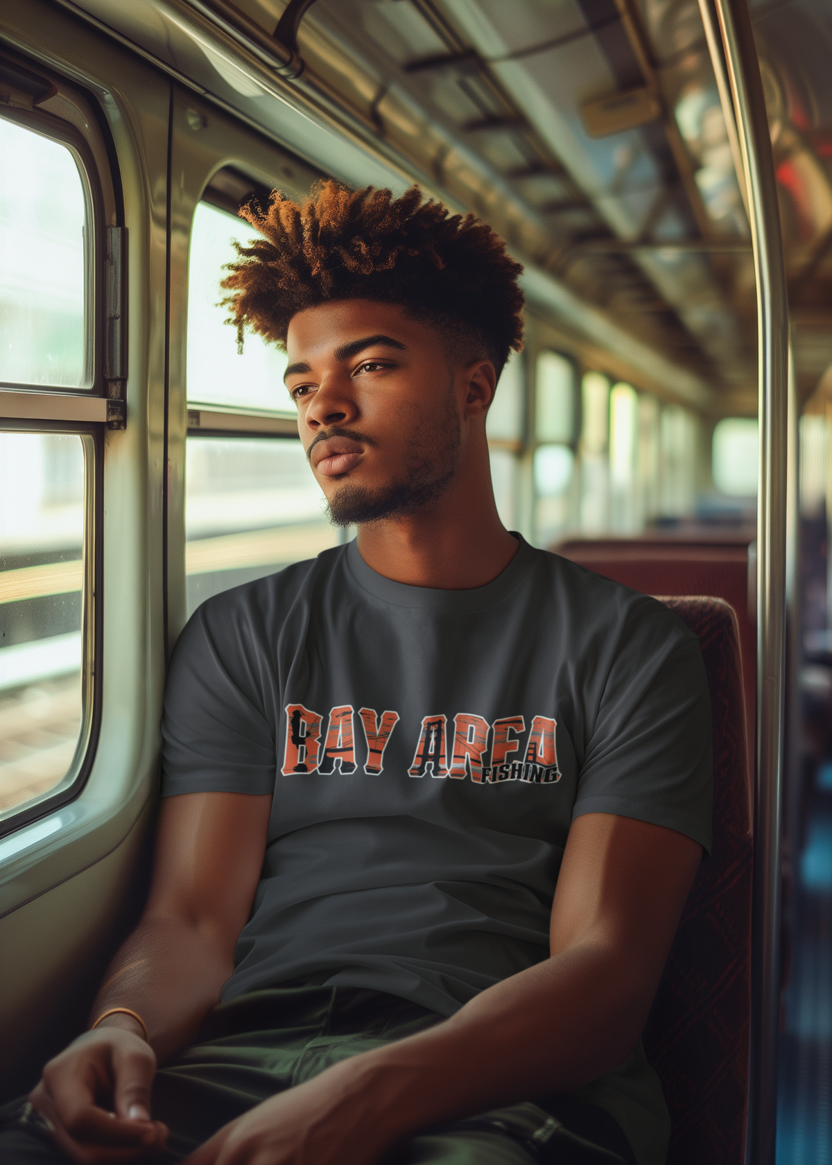 Bay Area Fishing Graphic T-shirt