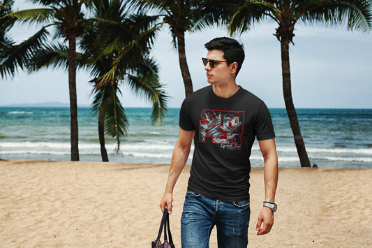 Striped Bass T-shirt – Fin and Claw Fishing Co.