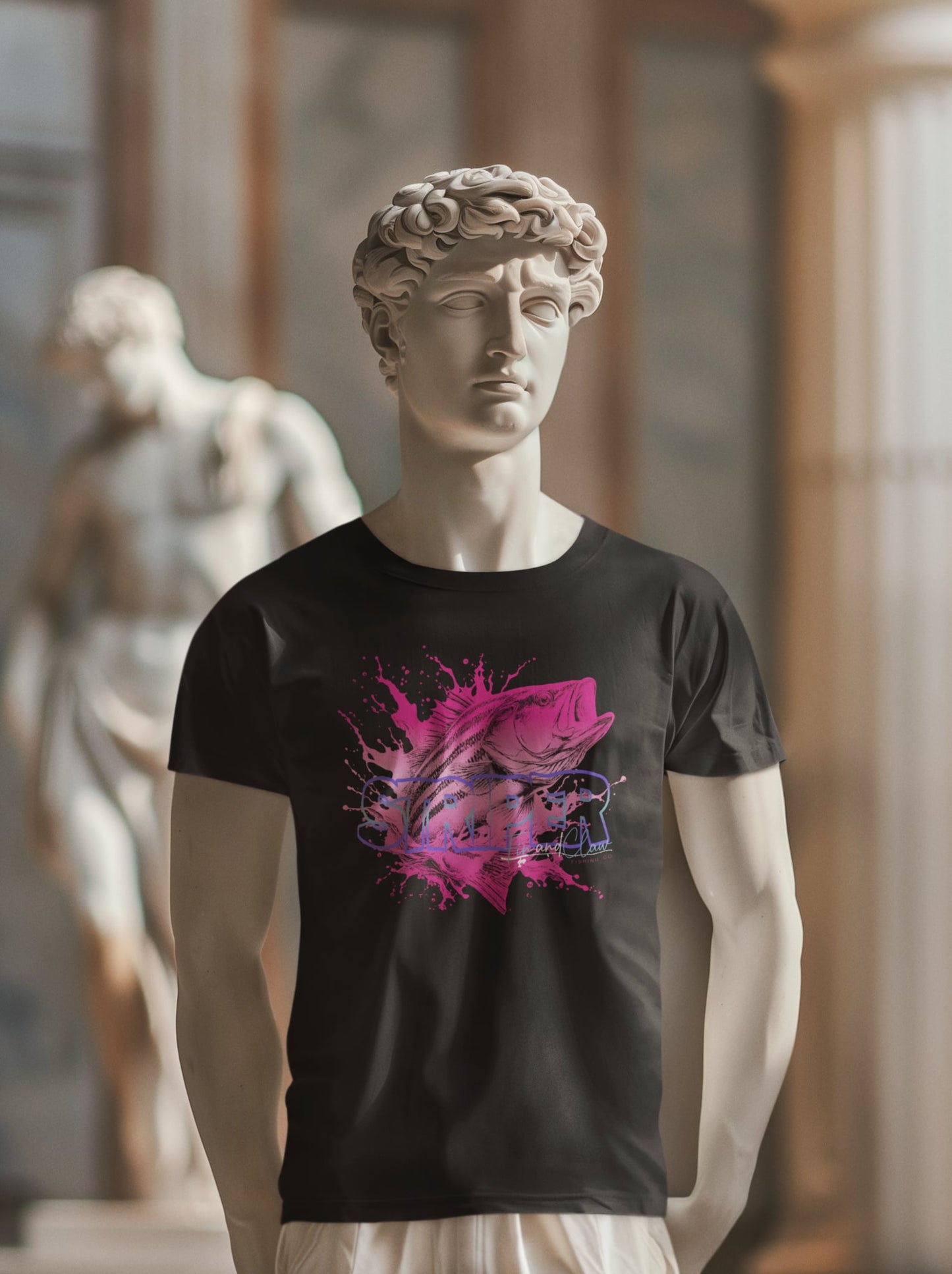 Pink Line Edition Striped Bass T-Shirt