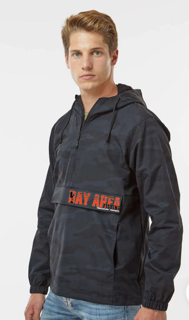 Bay Area Fishing Camo Anorak Windbreaker
