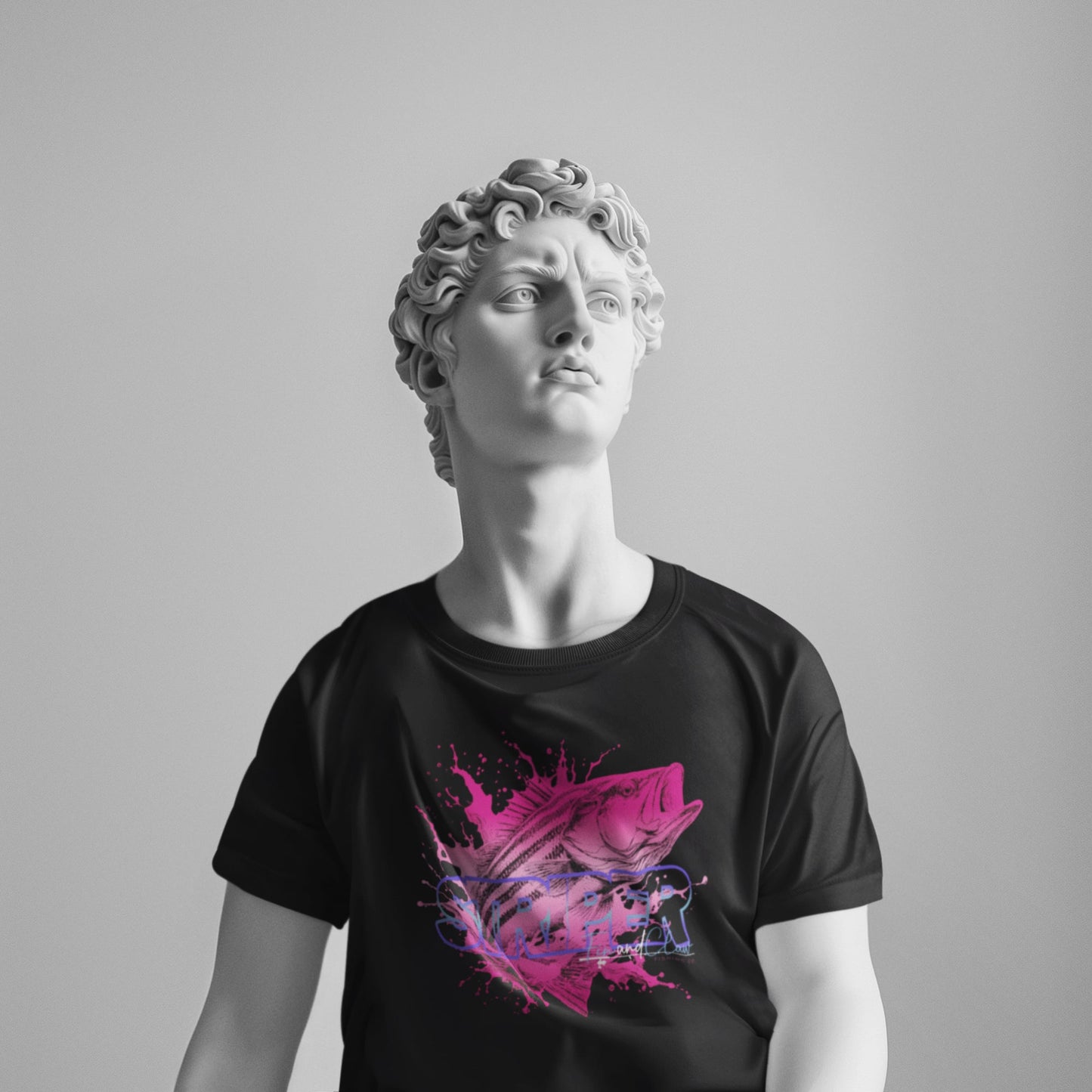 Pink Line Edition Striped Bass T-Shirt