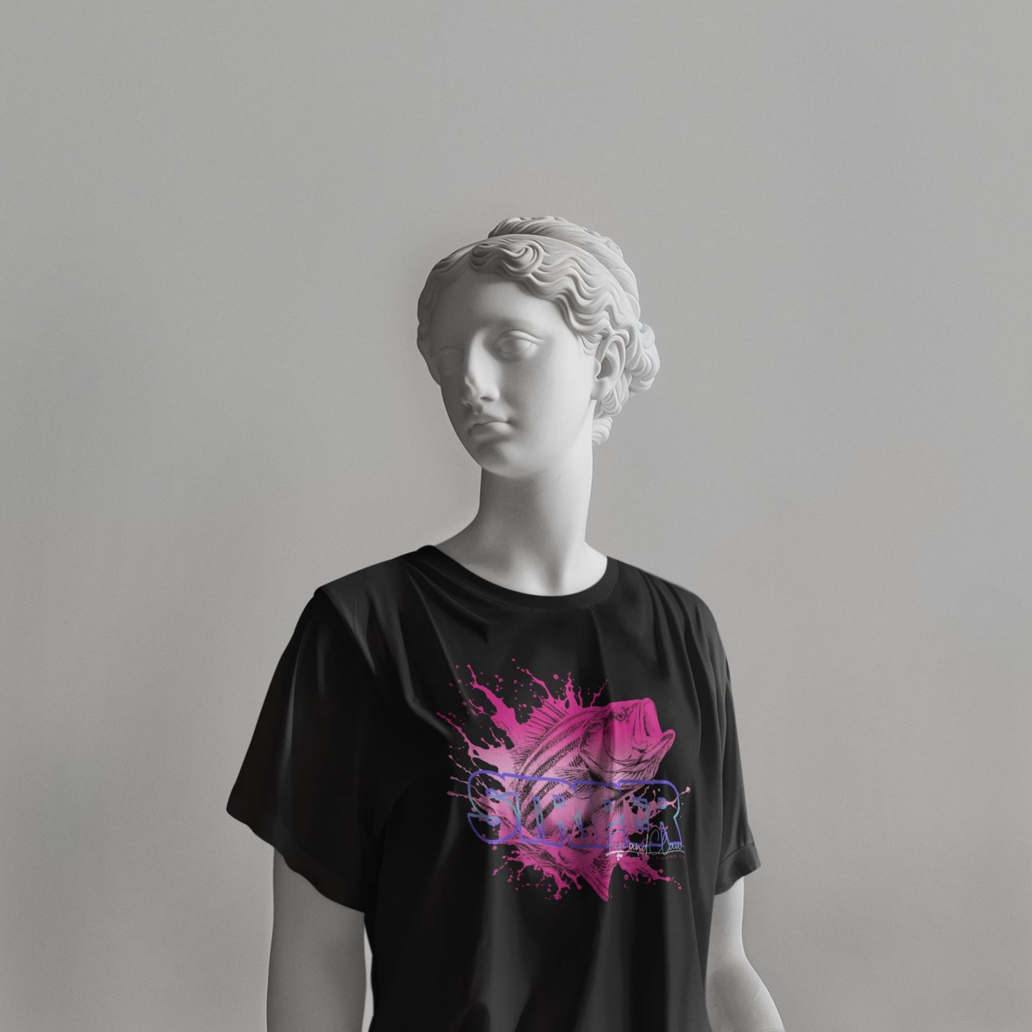 Pink Line Edition Striped Bass T-Shirt