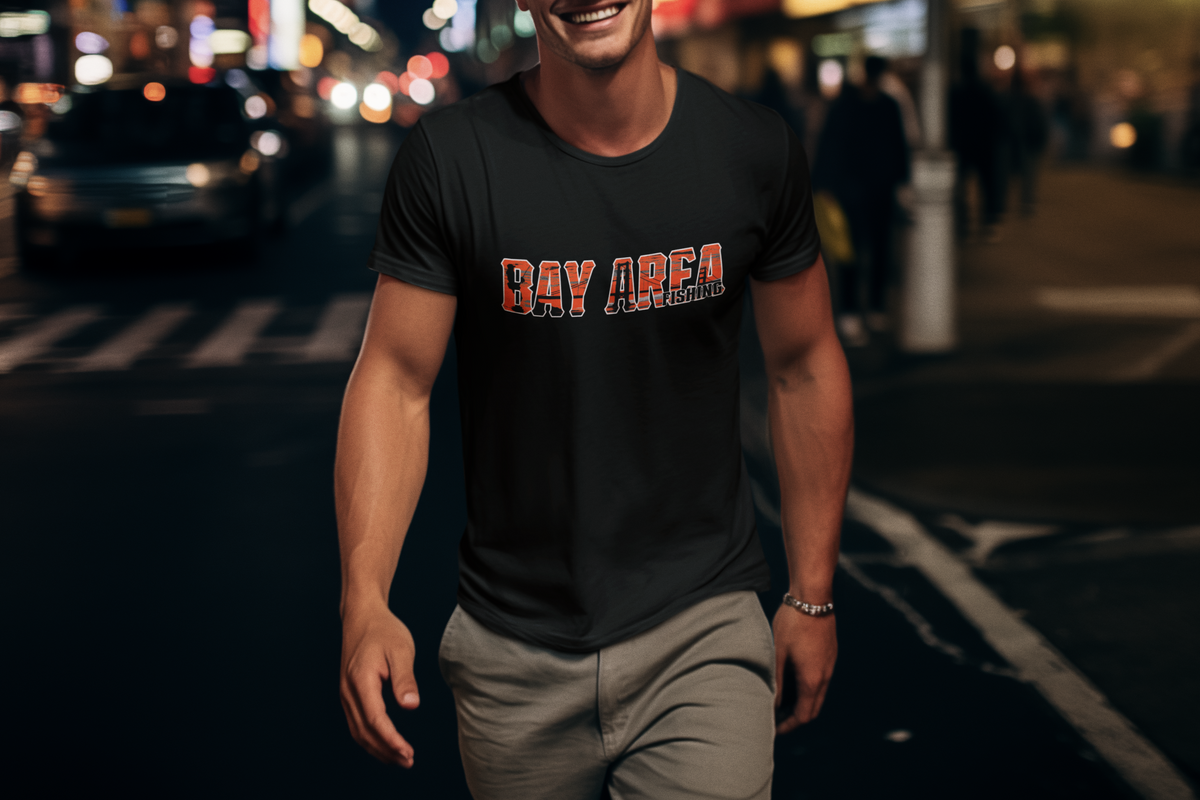 Bay Area Fishing Graphic T-shirt